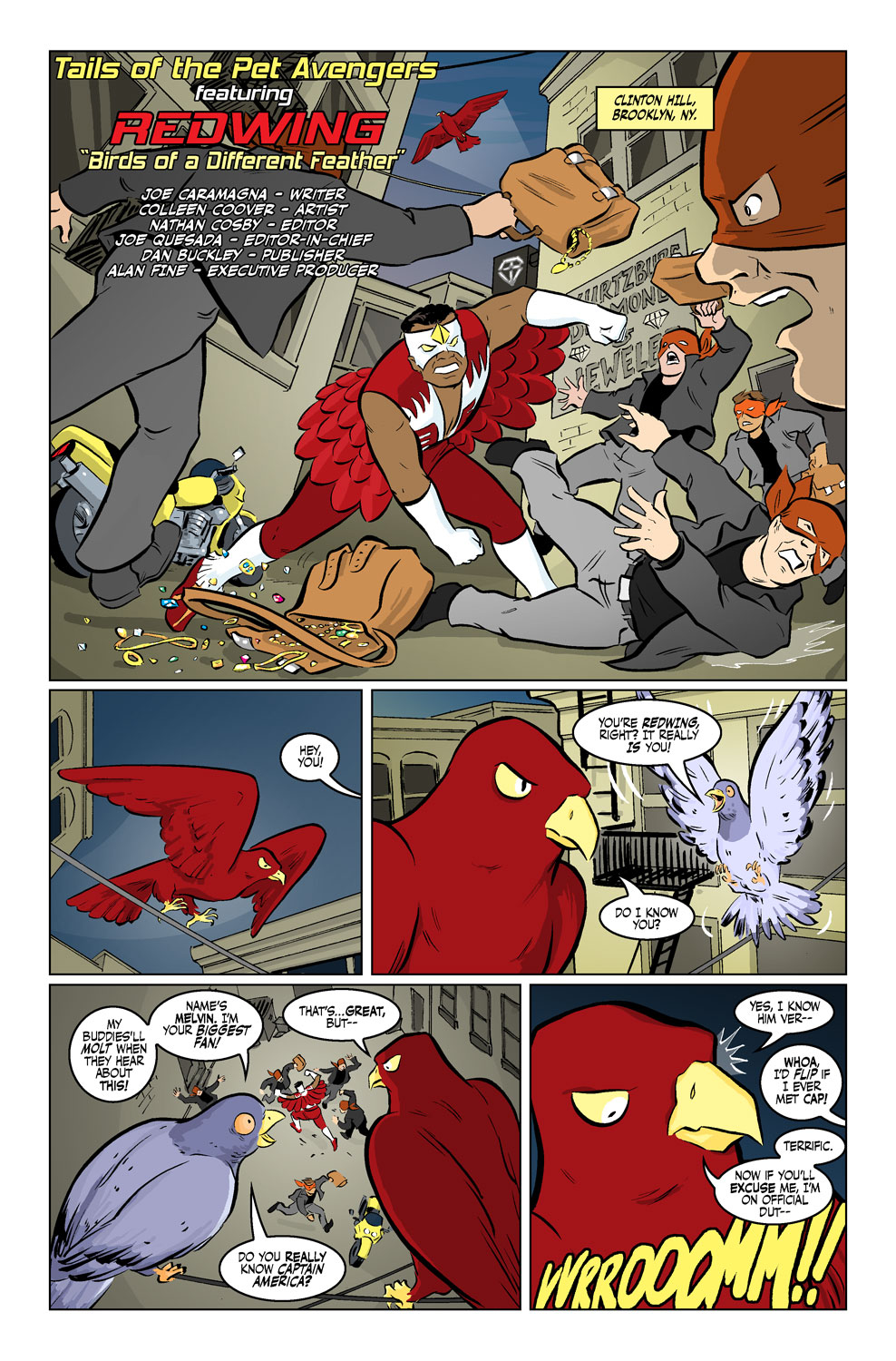 Read online Tails of the Pet Avengers comic -  Issue #4 - 2