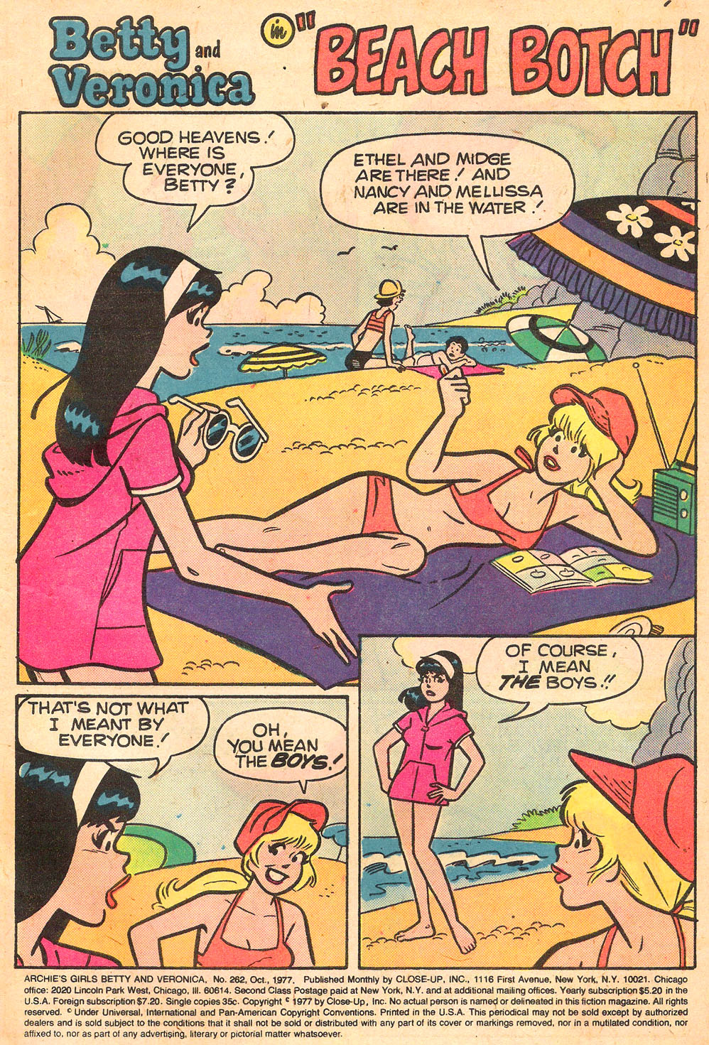 Read online Archie's Girls Betty and Veronica comic -  Issue #262 - 3