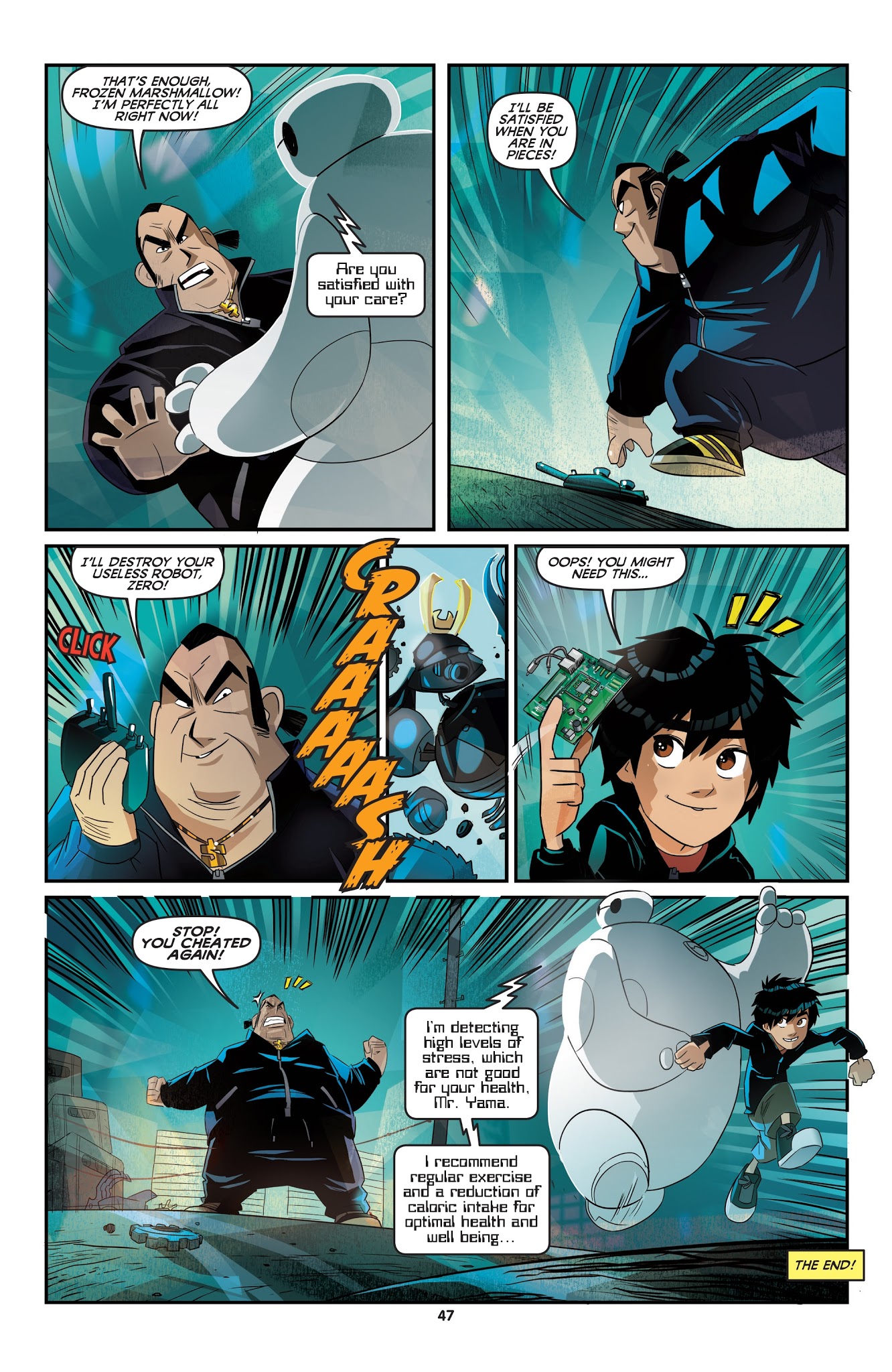 Read online Disney Big Hero 6: Heroes of San Fransokyo comic -  Issue # Full - 47