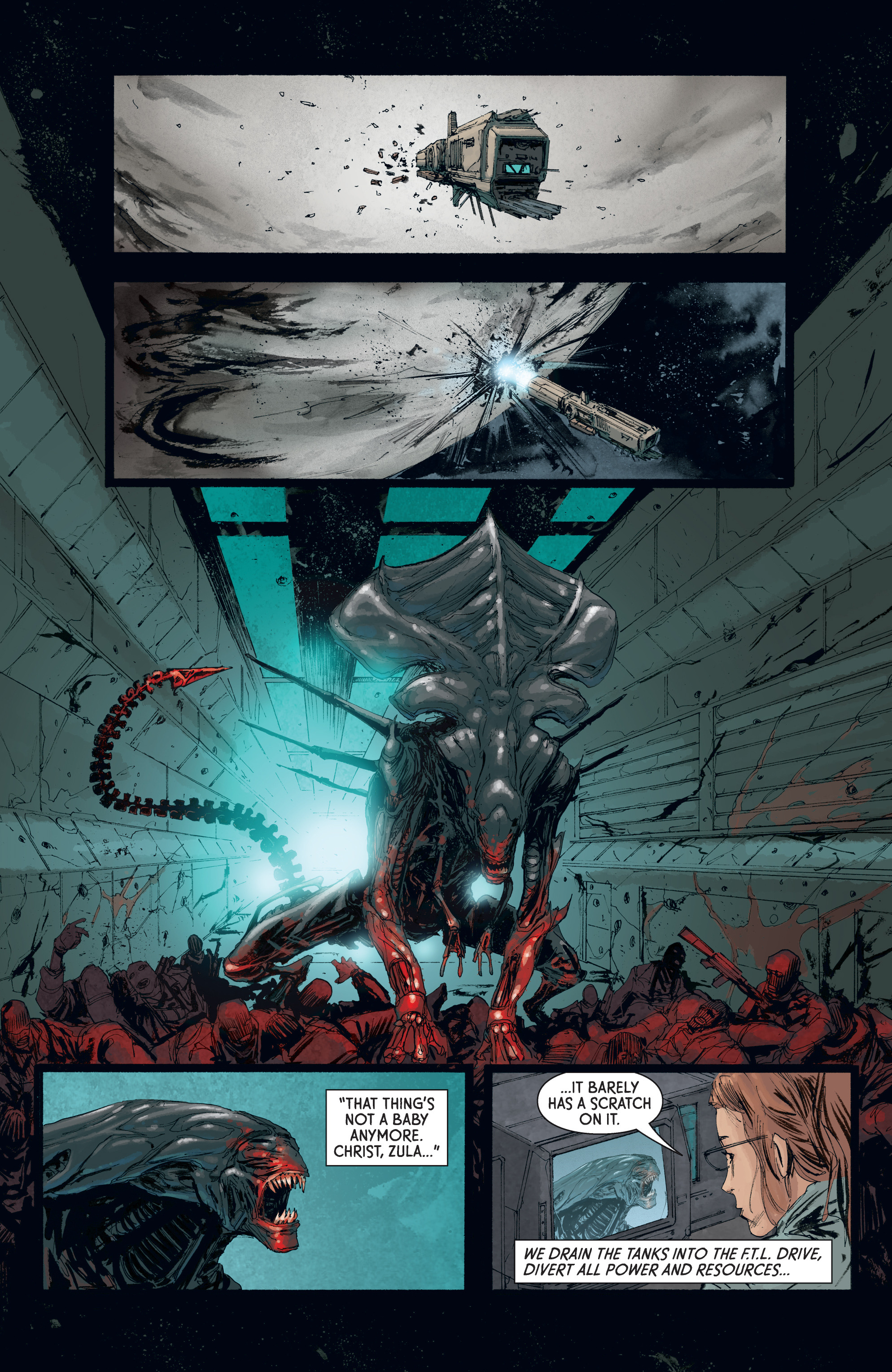 Read online Aliens: Defiance comic -  Issue #9 - 23