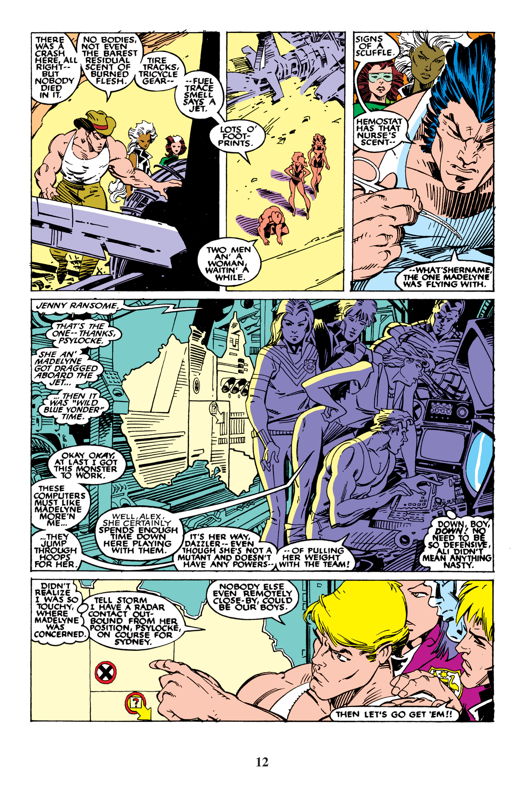 Read online Uncanny X-Men (1963) comic -  Issue #235 - 12