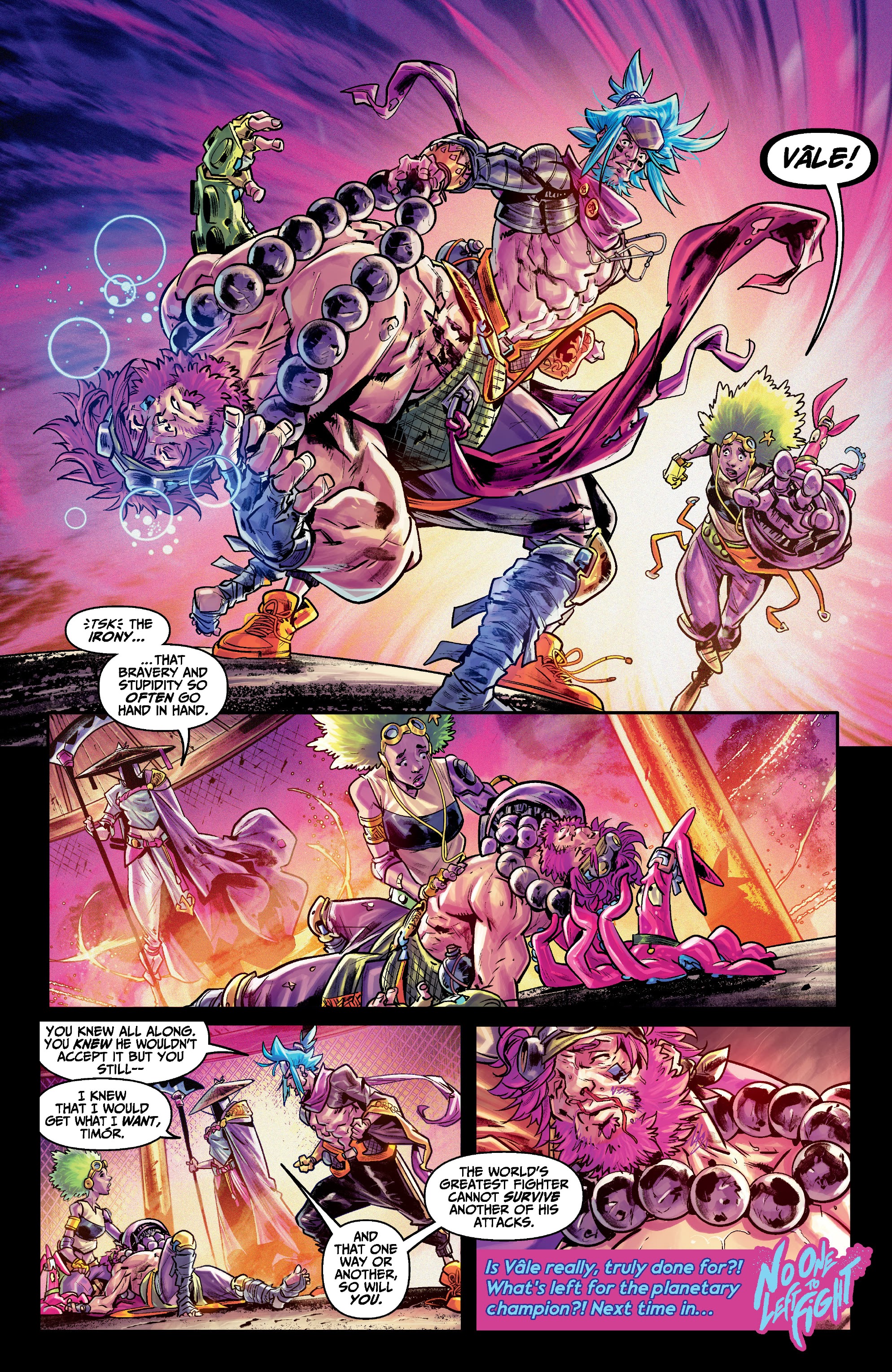 Read online No One Left To Fight II comic -  Issue #3 - 22