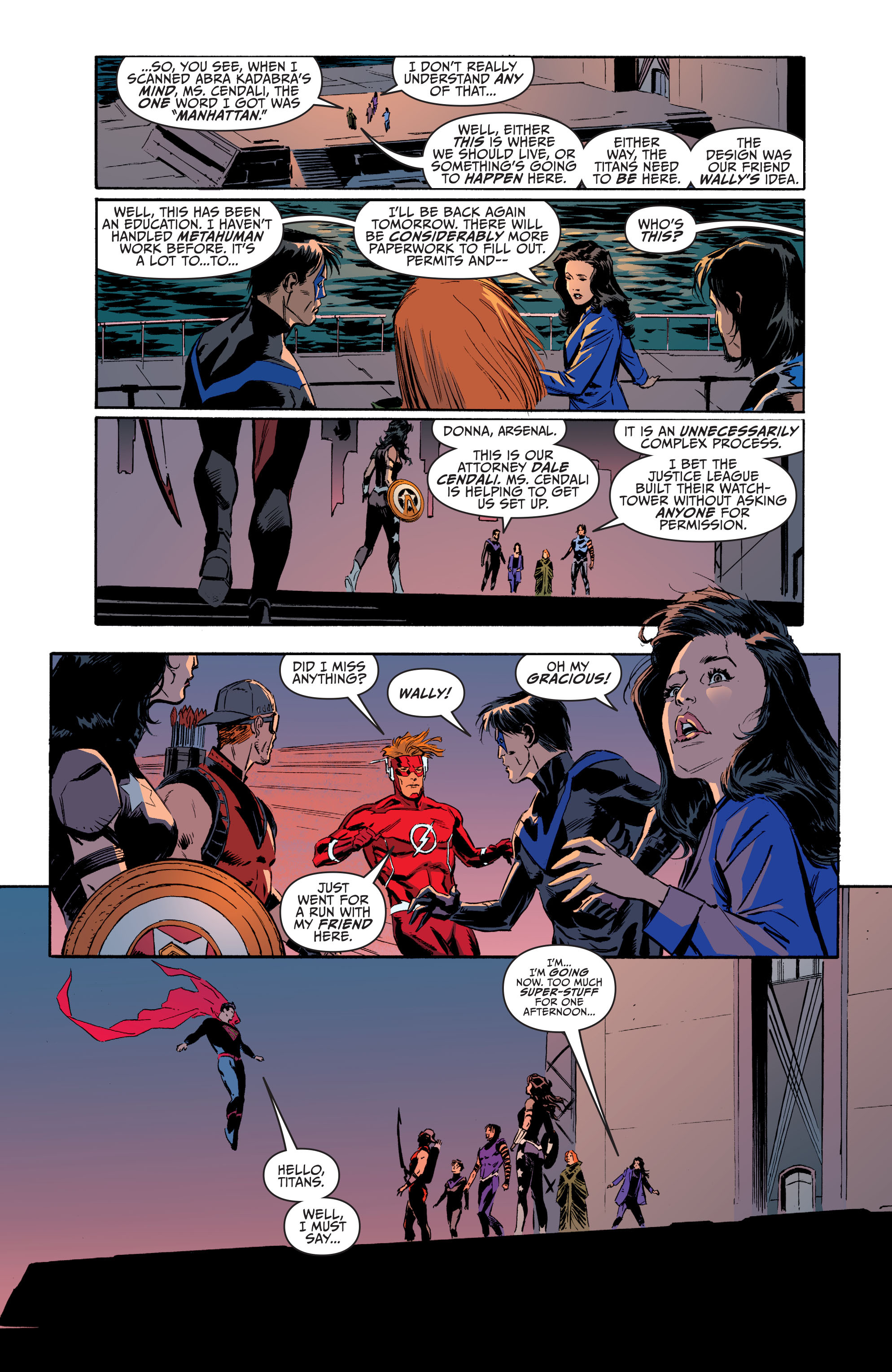 Read online Titans (2016) comic -  Issue #7 - 22
