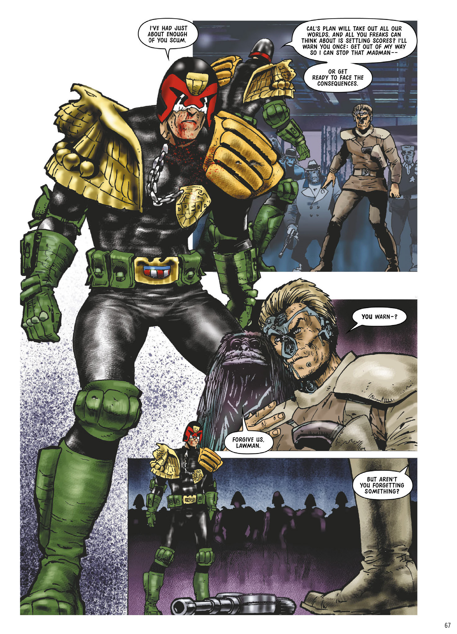 Read online Judge Dredd: The Complete Case Files comic -  Issue # TPB 34 (Part 1) - 69