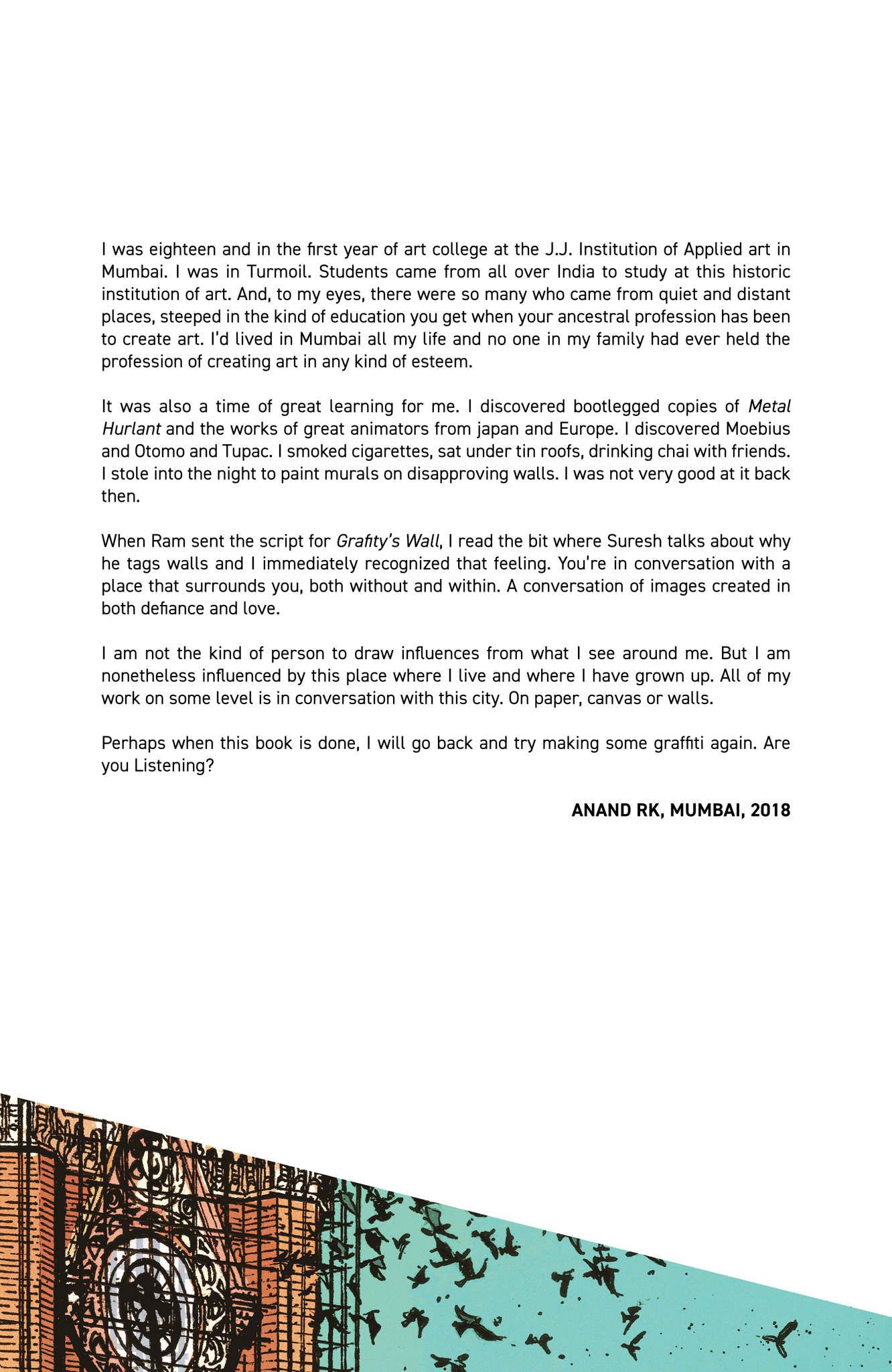 Read online Grafity’s Wall comic -  Issue # TPB - 136