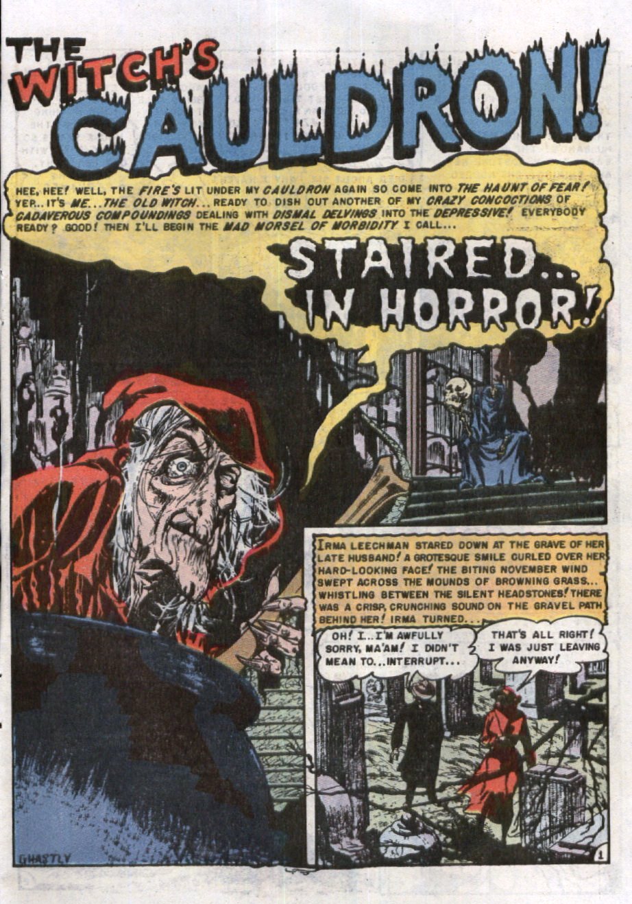 Read online The Vault of Horror (1950) comic -  Issue #23 - 28