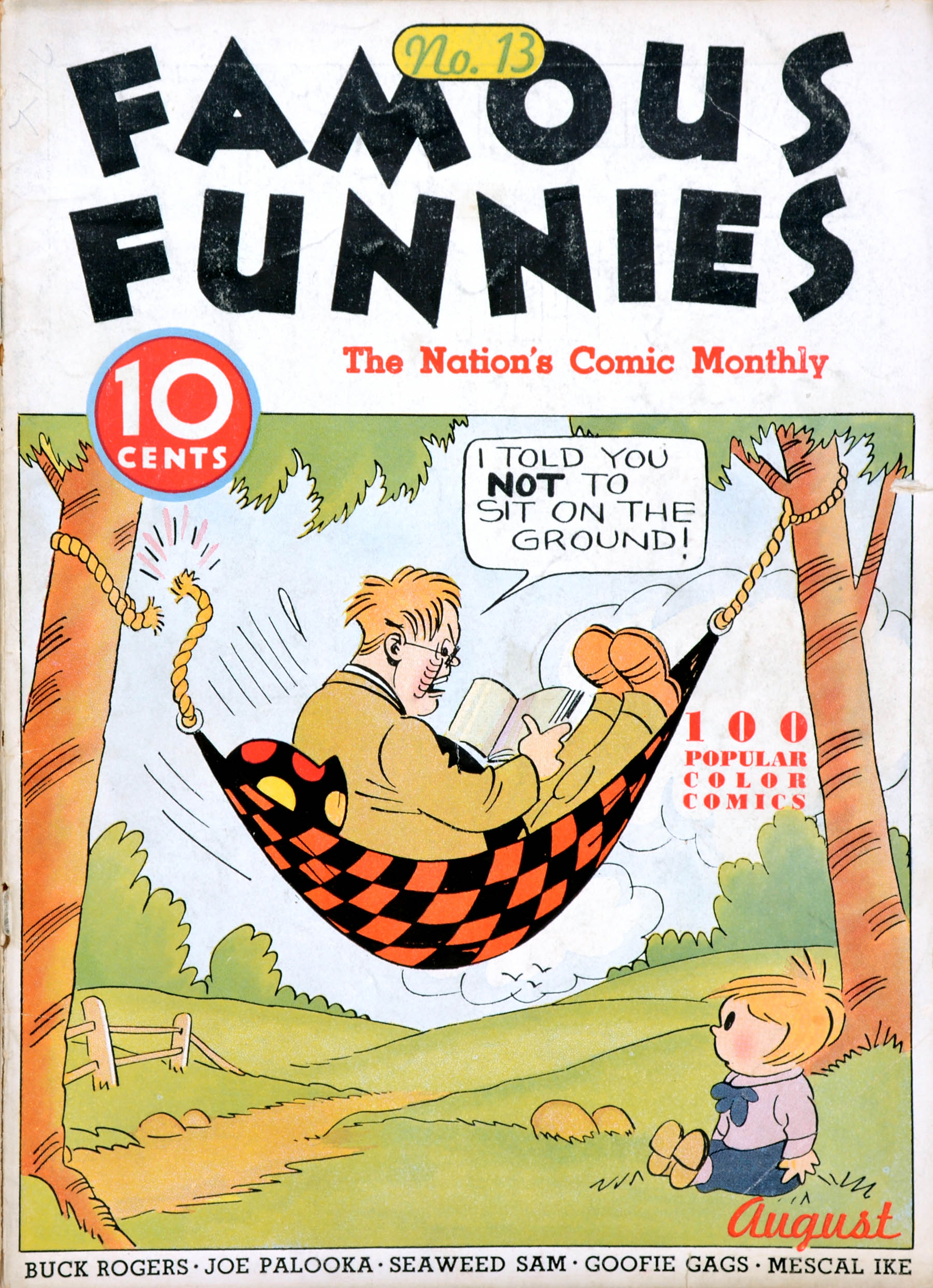 Read online Famous Funnies comic -  Issue #13 - 1