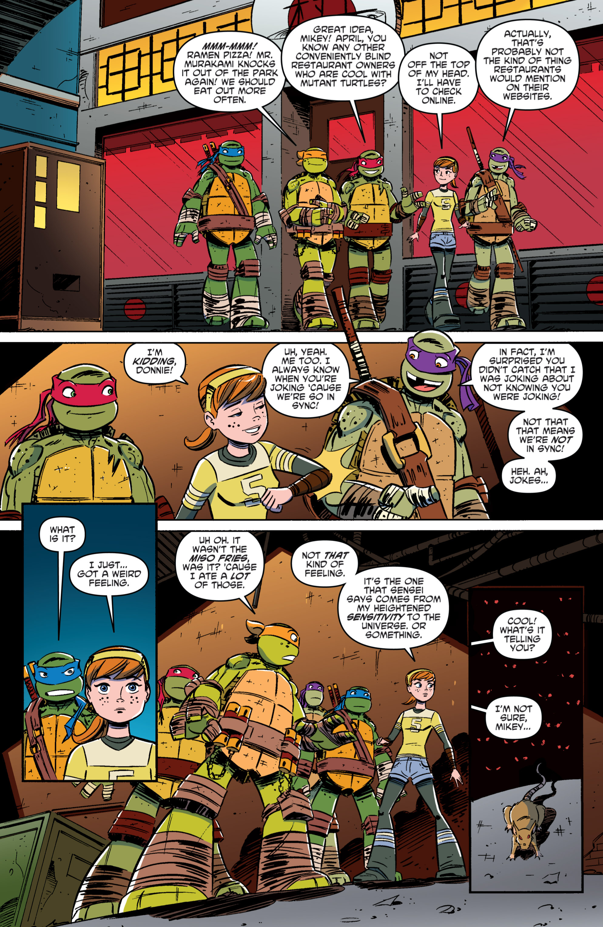 Read online Teenage Mutant Ninja Turtles New Animated Adventures comic -  Issue #8 - 3