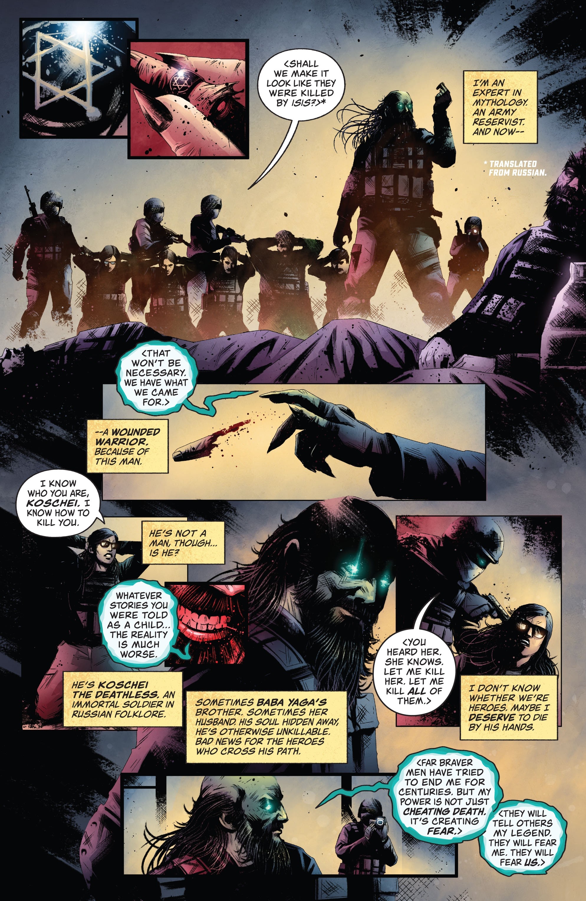 Read online Godkillers comic -  Issue #4 - 3