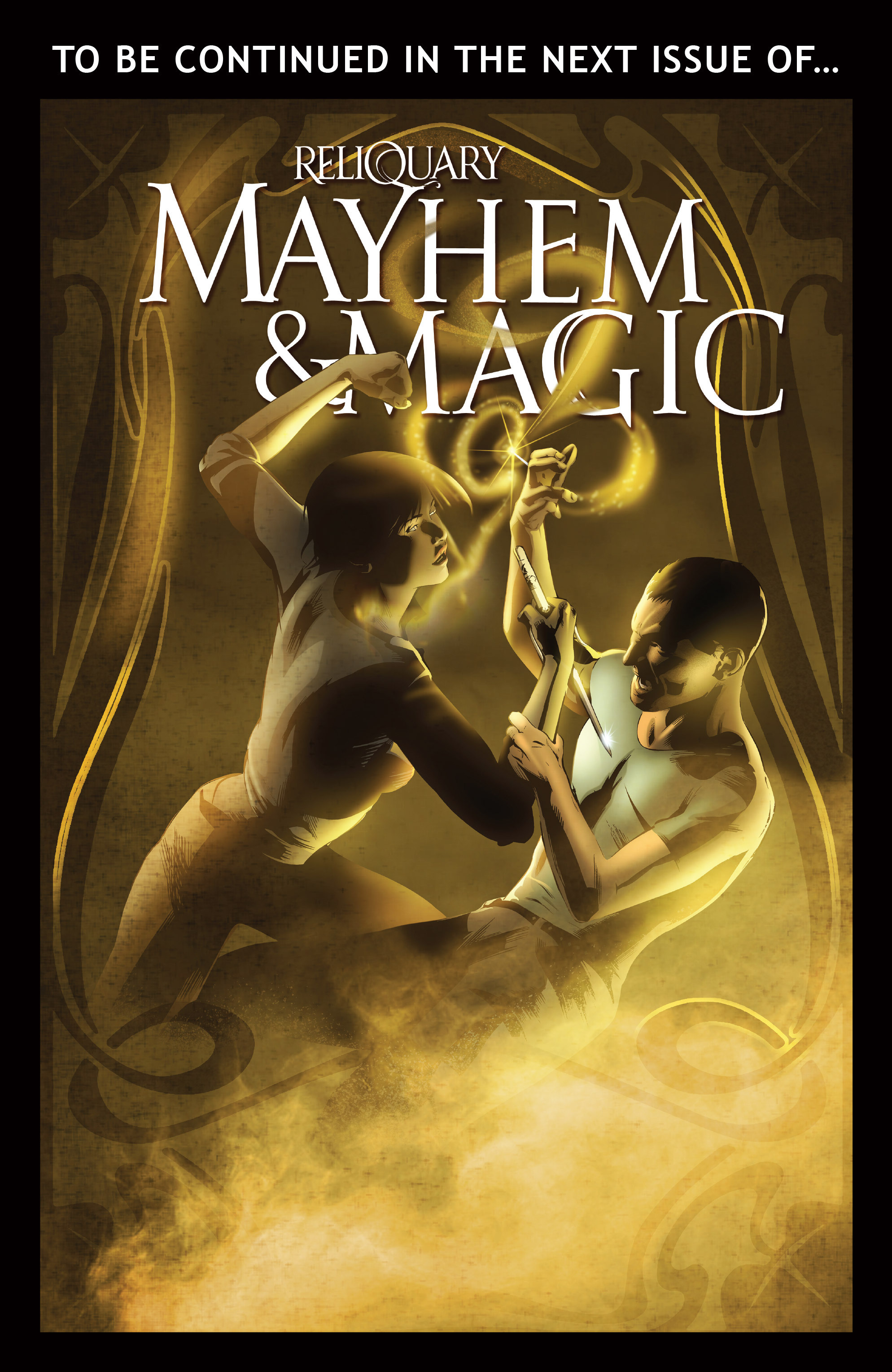 Read online Mayhem and Magic (The Reliquary Series) comic -  Issue #1 - 24