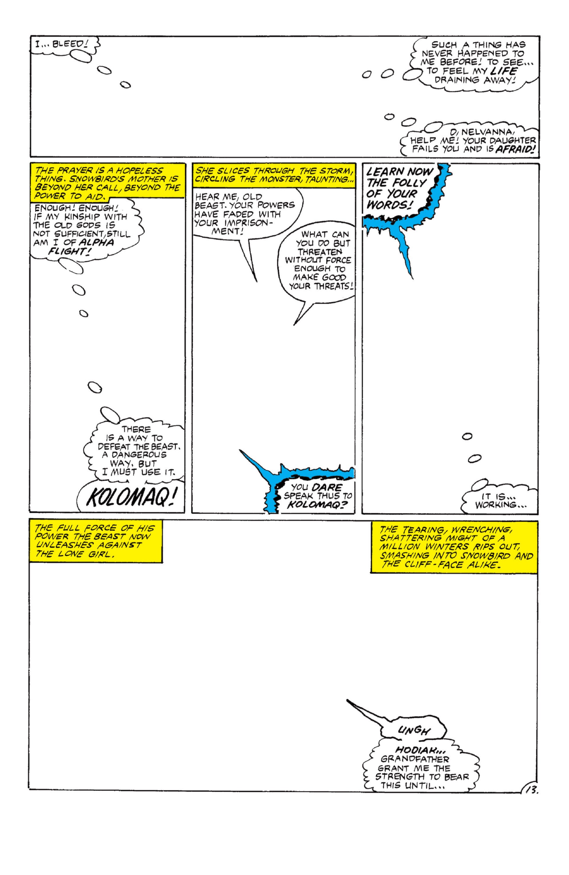Read online Alpha Flight (1983) comic -  Issue #6 - 14