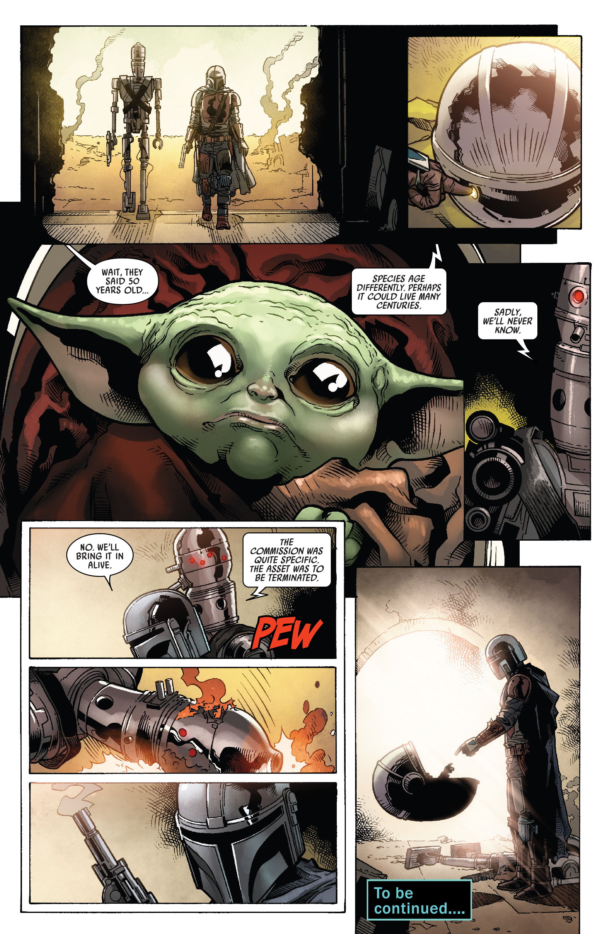 Read online Star Wars: The Mandalorian comic -  Issue #1 - 32