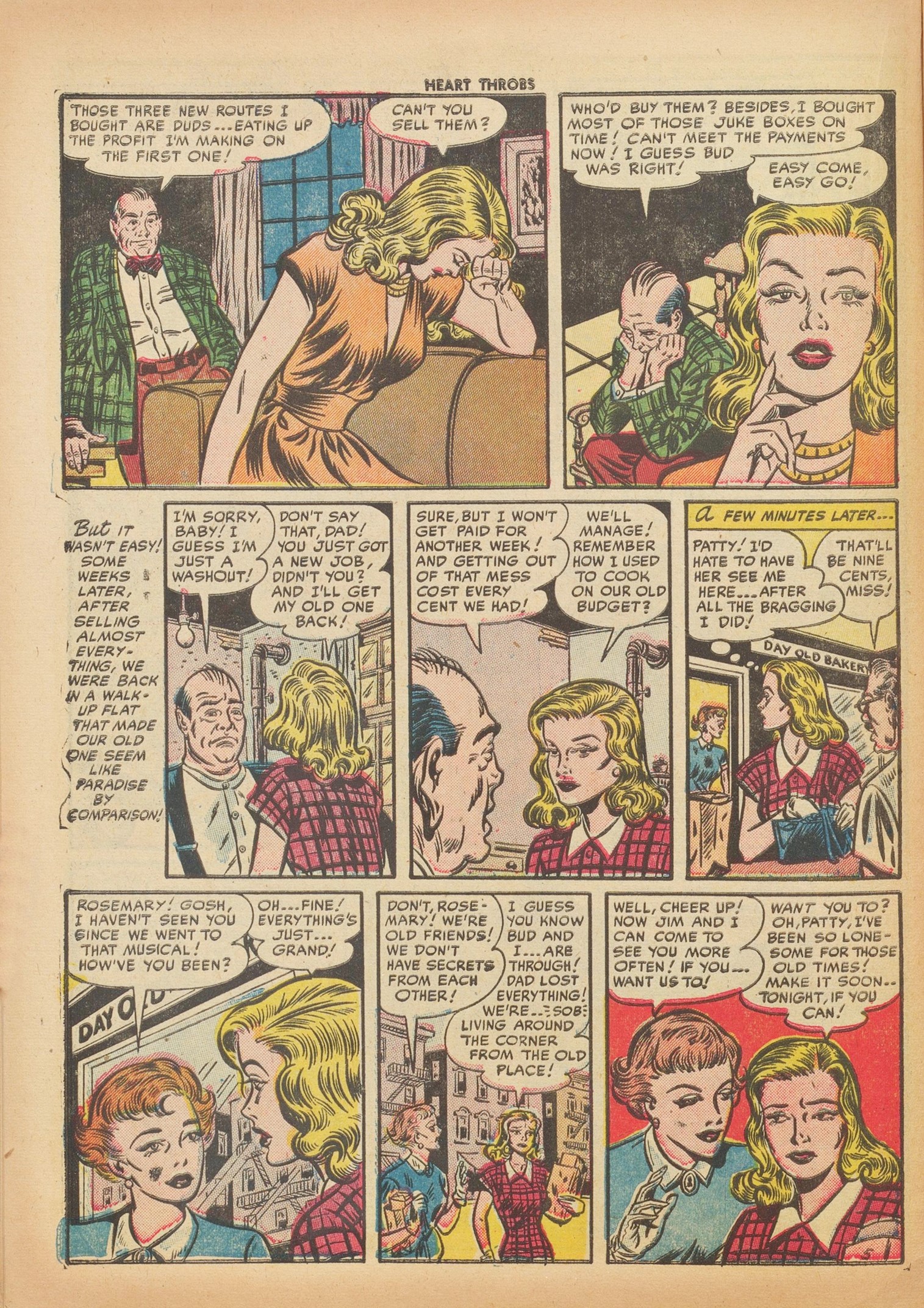 Read online Heart Throbs comic -  Issue #15 - 16