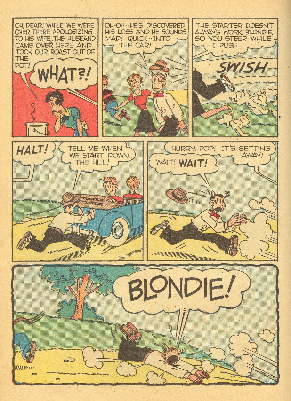 Read online Blondie Comics (1947) comic -  Issue #3 - 14