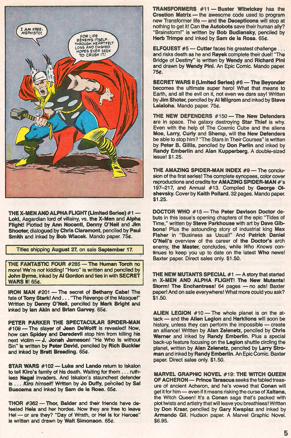 Read online Marvel Age comic -  Issue #32 - 7