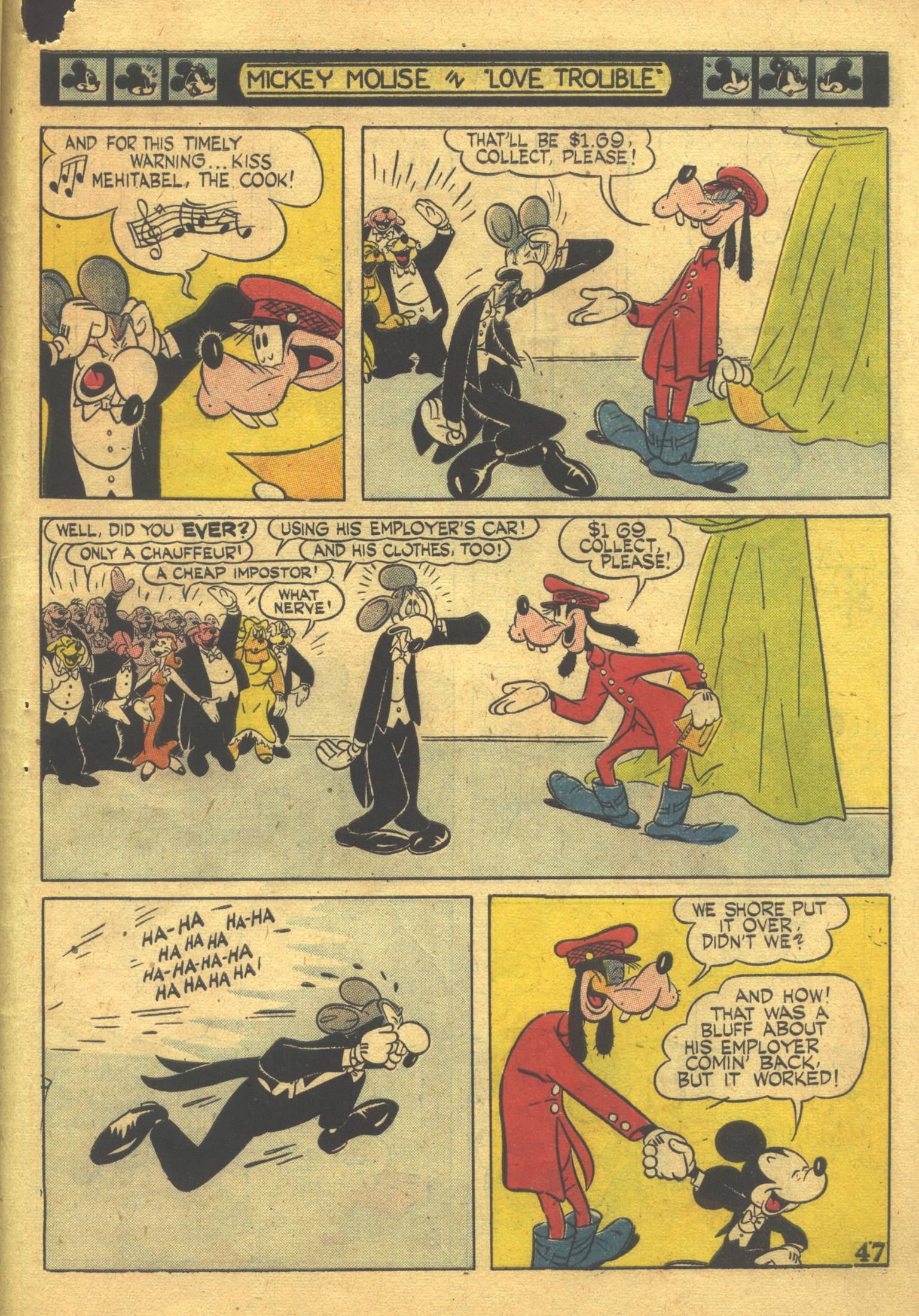 Read online Walt Disney's Comics and Stories comic -  Issue #39 - 49