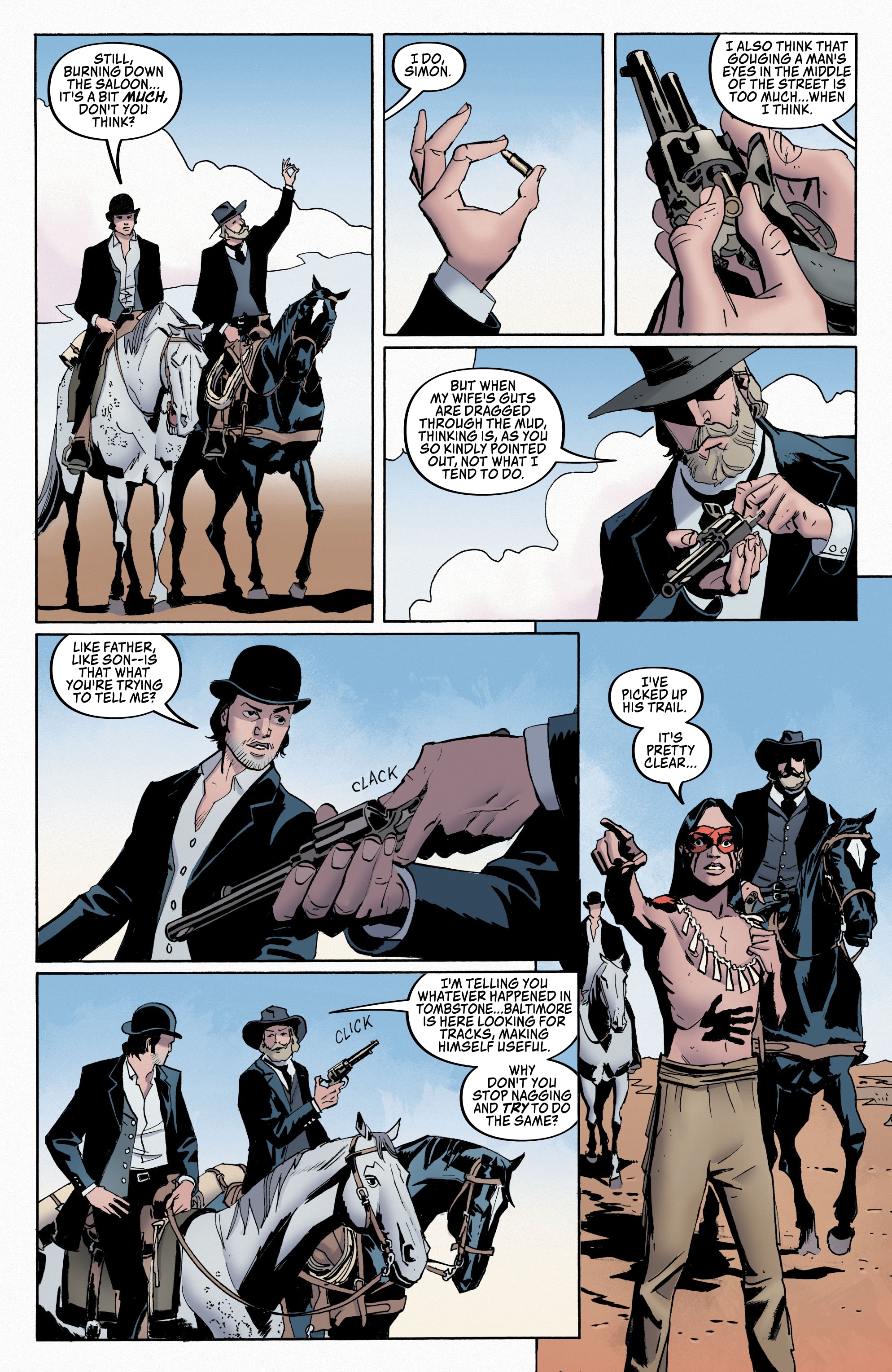 Read online Cross to Bear comic -  Issue #3 - 6