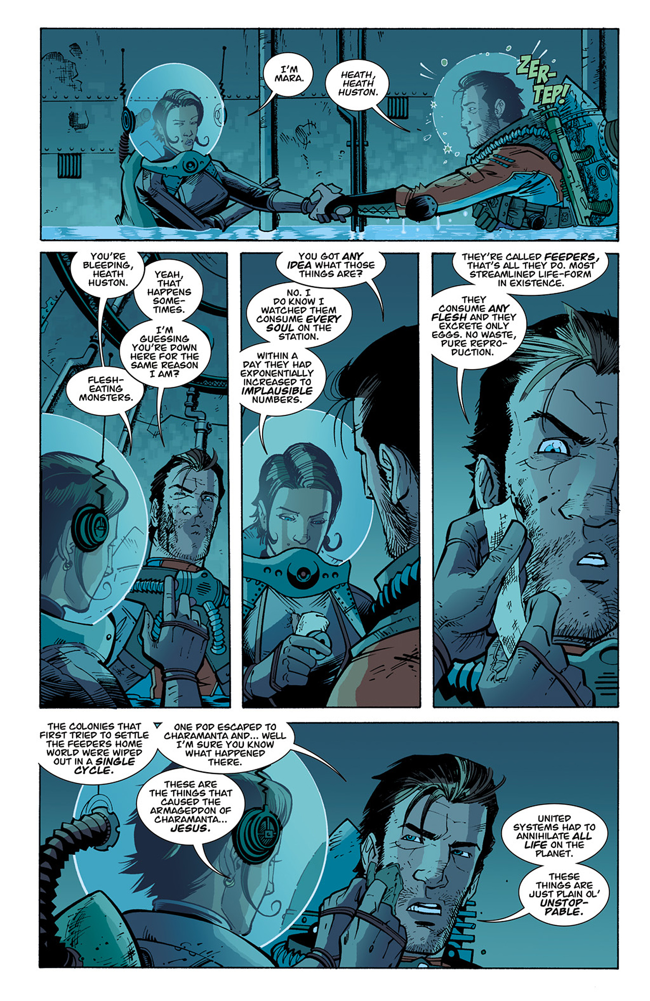 Read online Fear Agent comic -  Issue # TPB 1 - 50