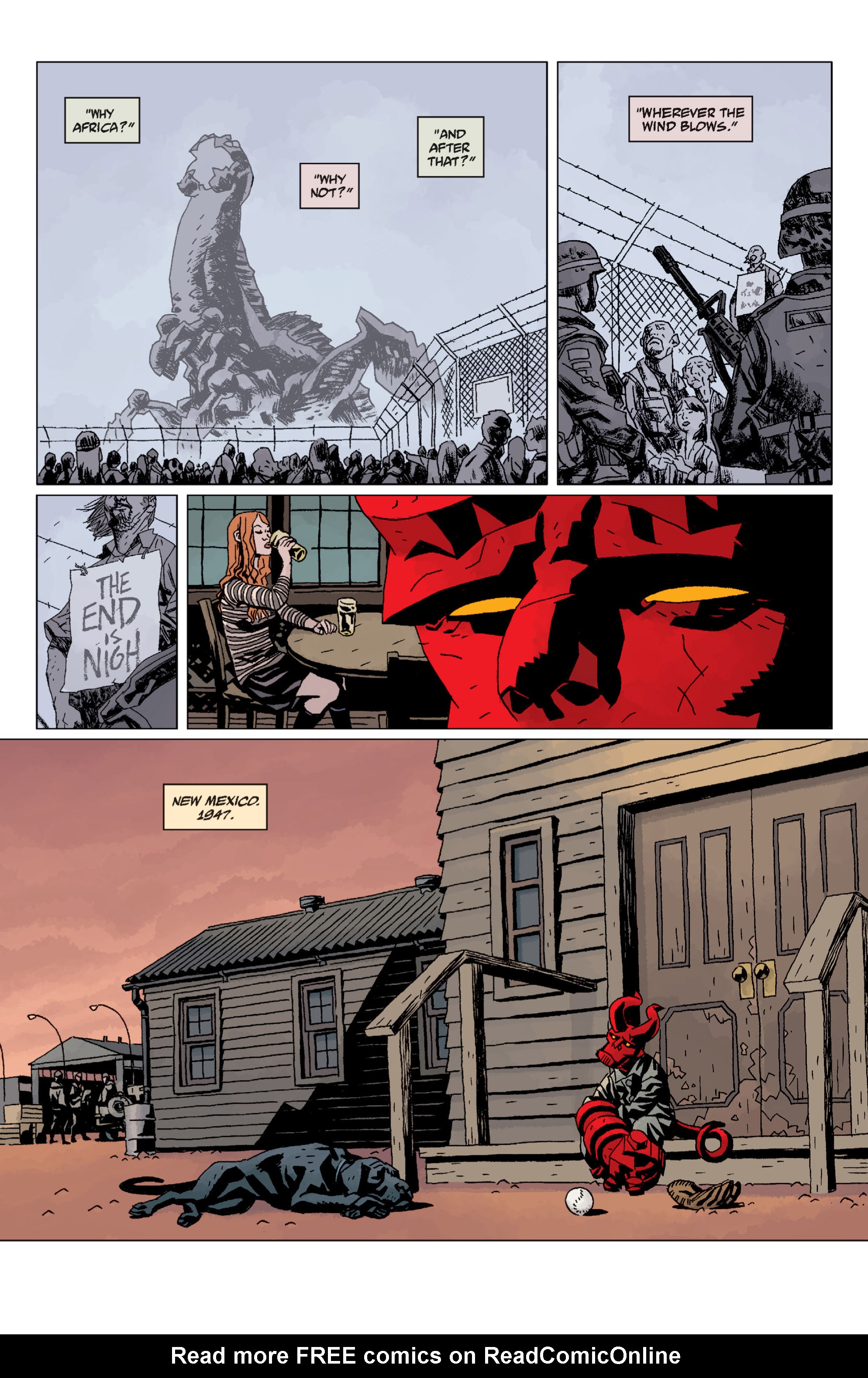 Read online Hellboy comic -  Issue #12 - 55
