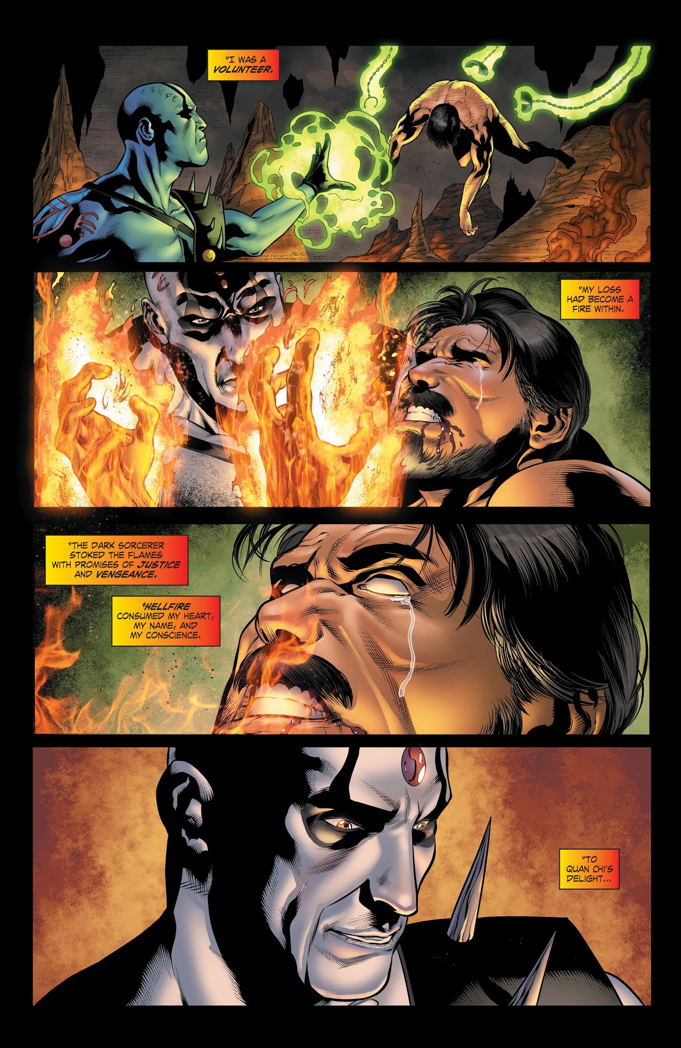 Read online Mortal Kombat X [I] comic -  Issue # _TPB 1 - 105