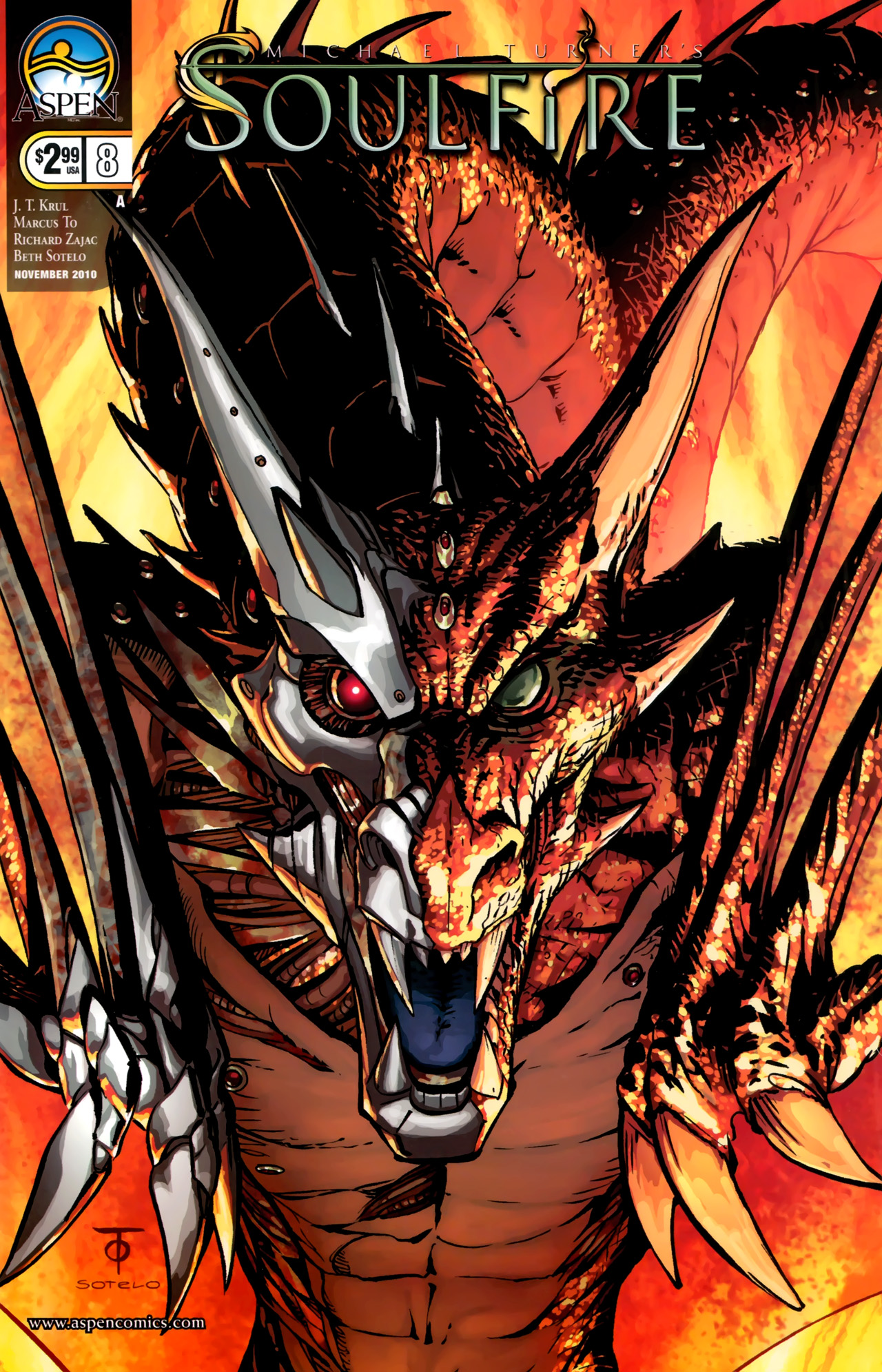 Read online Michael Turner's Soulfire (2009) comic -  Issue #8 - 1