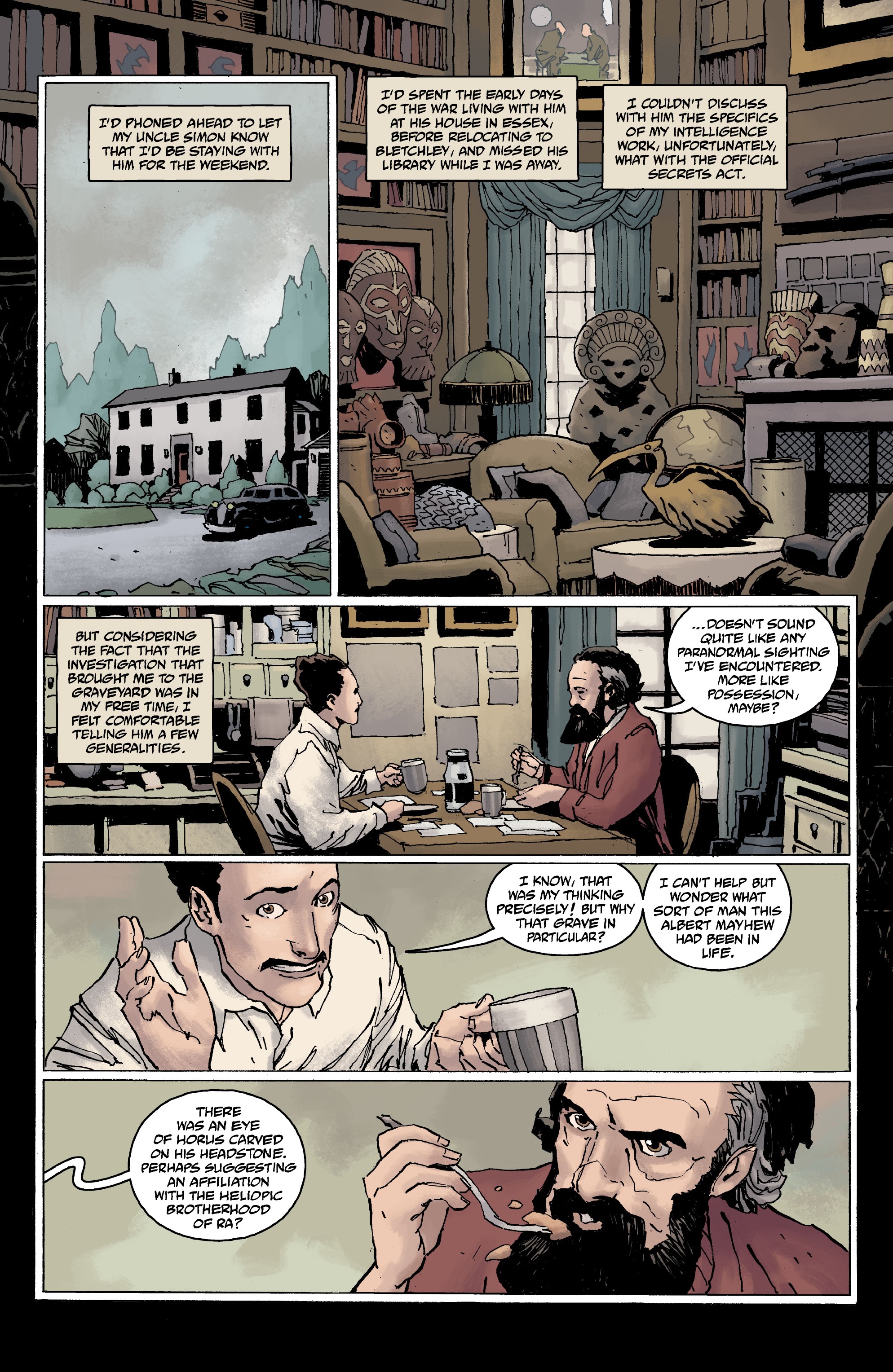 Read online Hellboy Universe: The Secret Histories comic -  Issue # TPB (Part 1) - 22