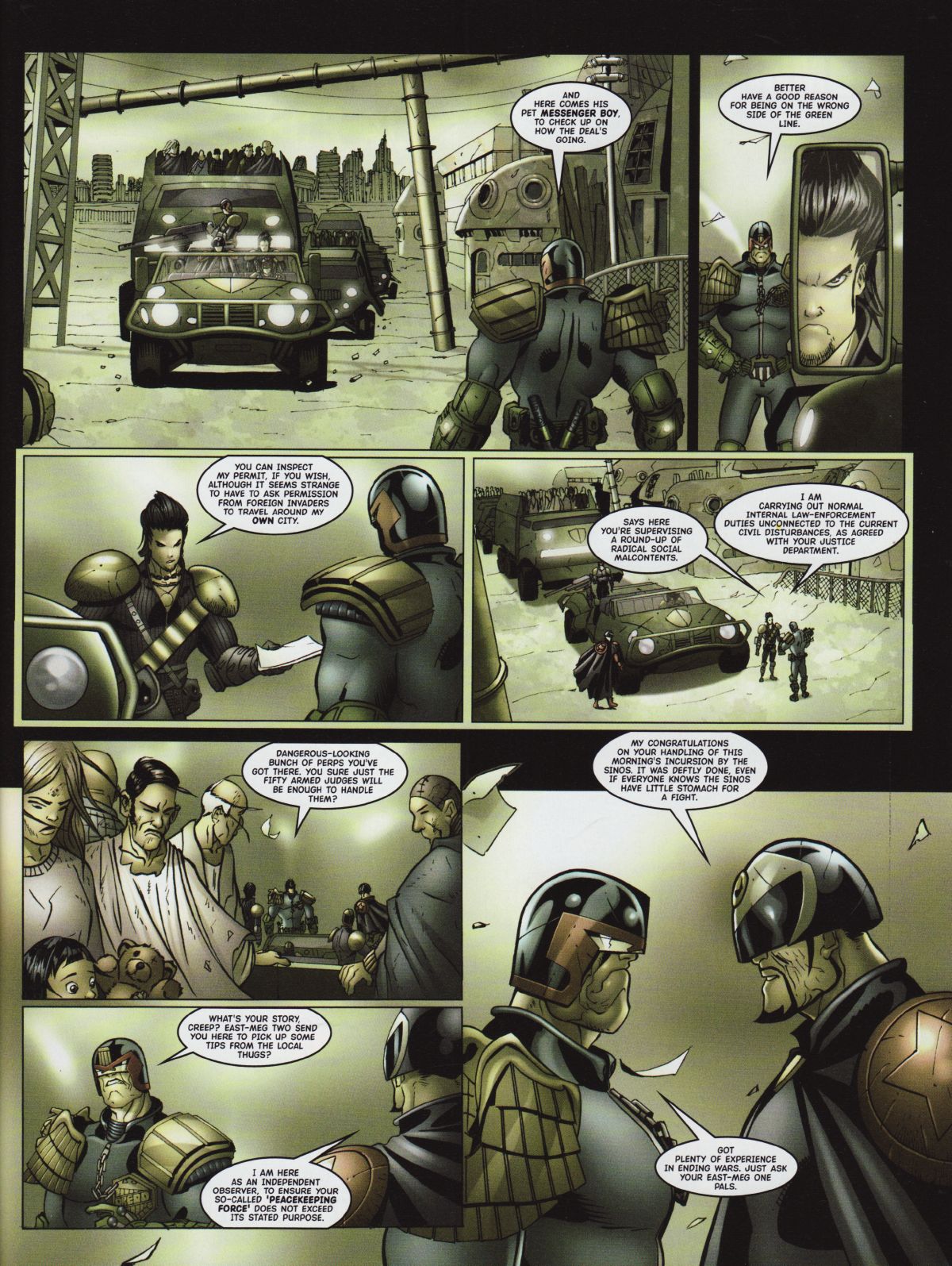 Read online Judge Dredd Megazine (Vol. 5) comic -  Issue #247 - 13