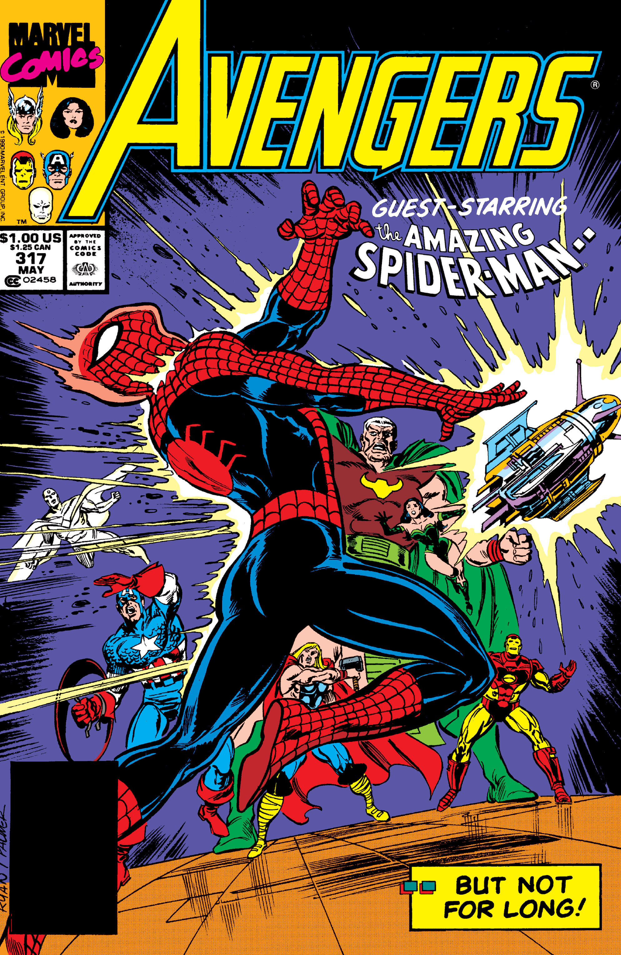 Read online The Avengers (1963) comic -  Issue #317 - 1