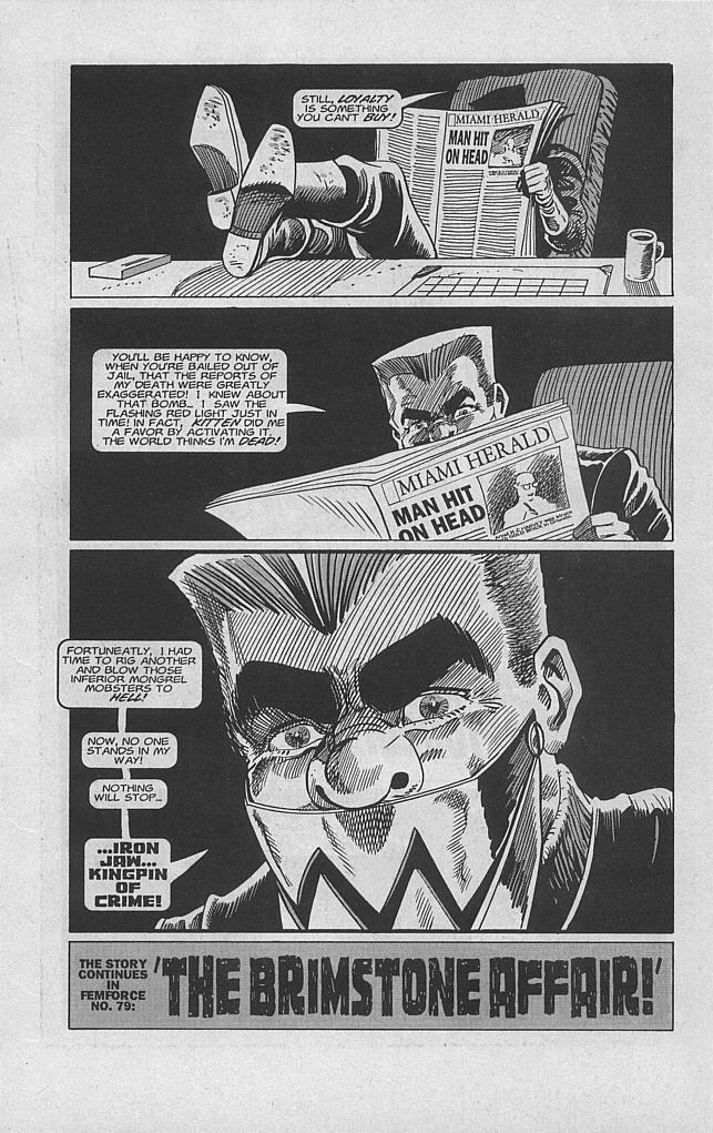 Read online She-Cat comic -  Issue #5 - 30