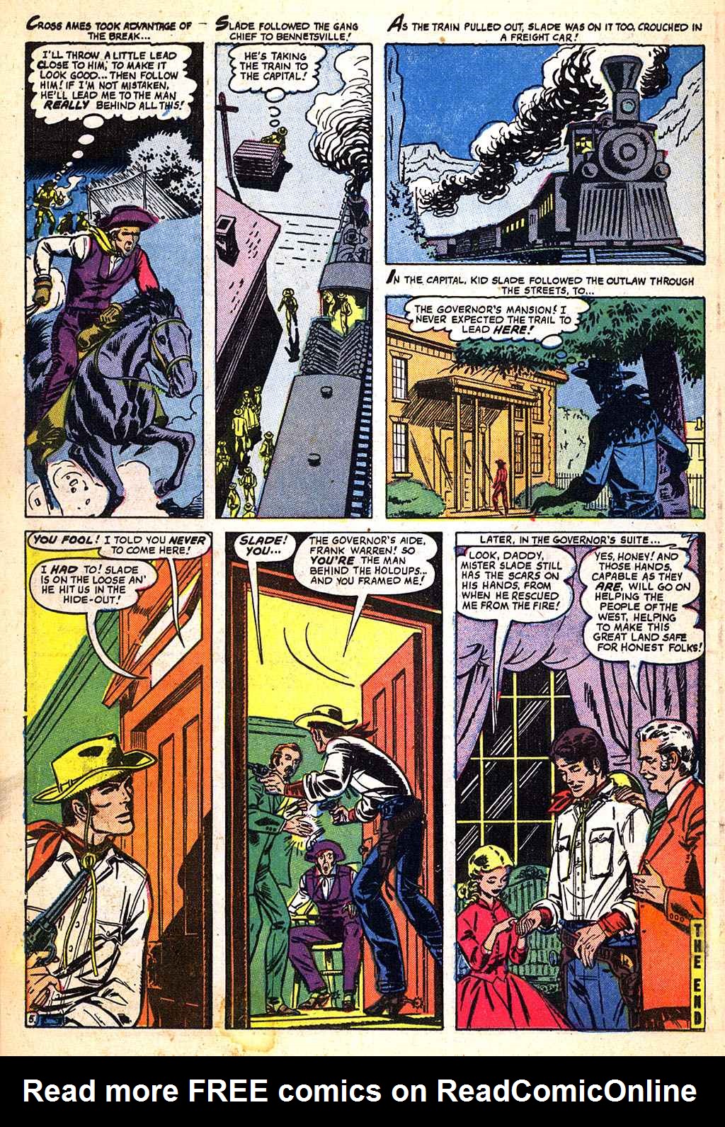 Read online Kid Slade, Gunfighter comic -  Issue #6 - 14