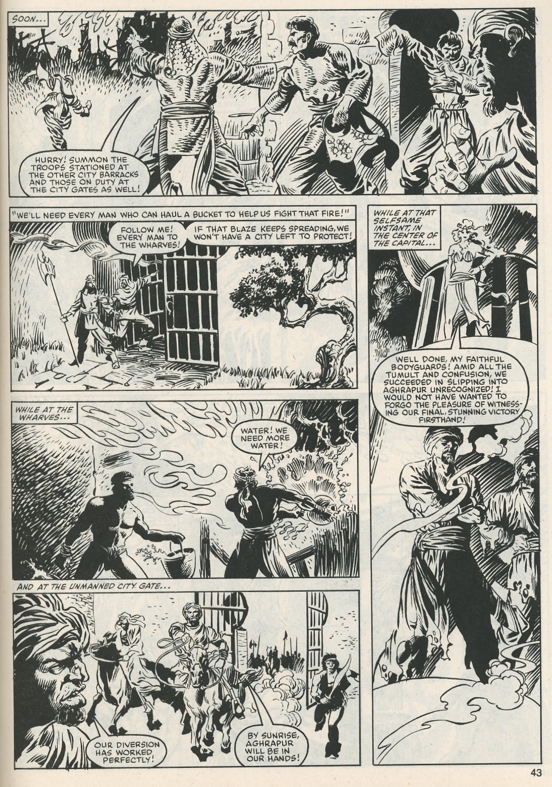 Read online The Savage Sword Of Conan comic -  Issue #112 - 44
