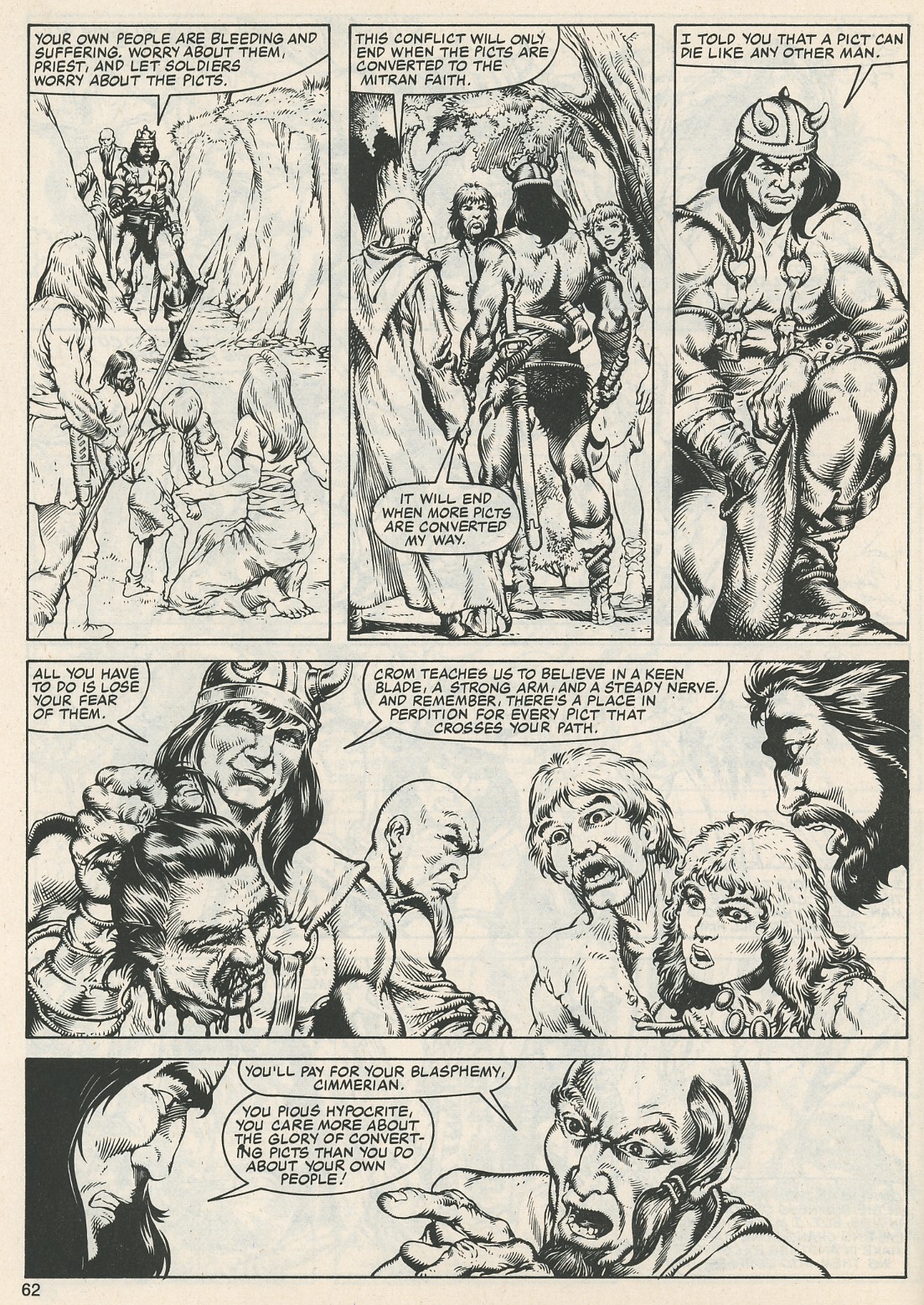 Read online The Savage Sword Of Conan comic -  Issue #112 - 64