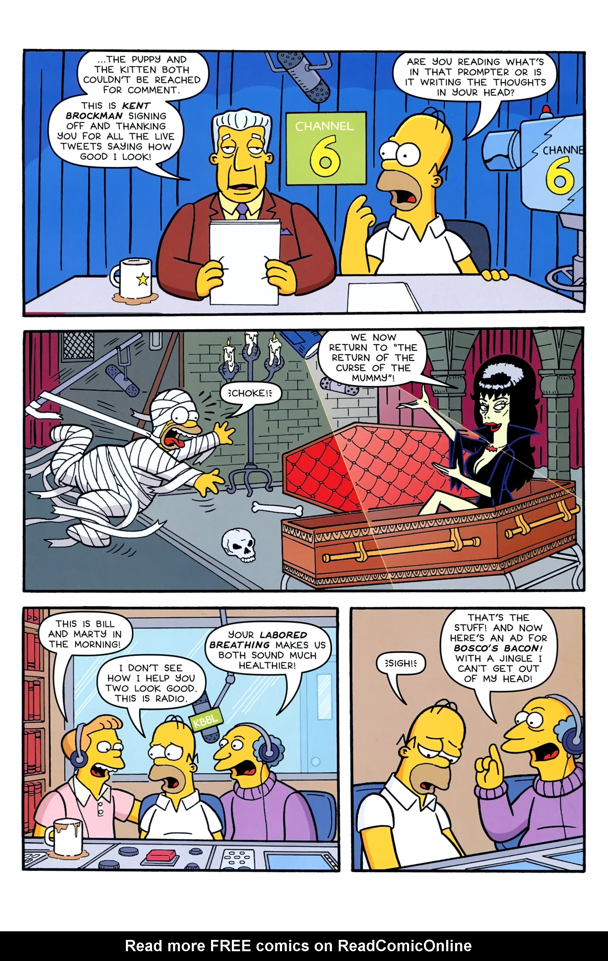 Read online Simpsons Comics comic -  Issue #219 - 16