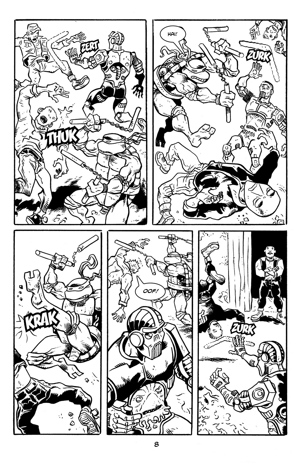 Read online Michelangelo The Third Kind comic -  Issue #3 - 10