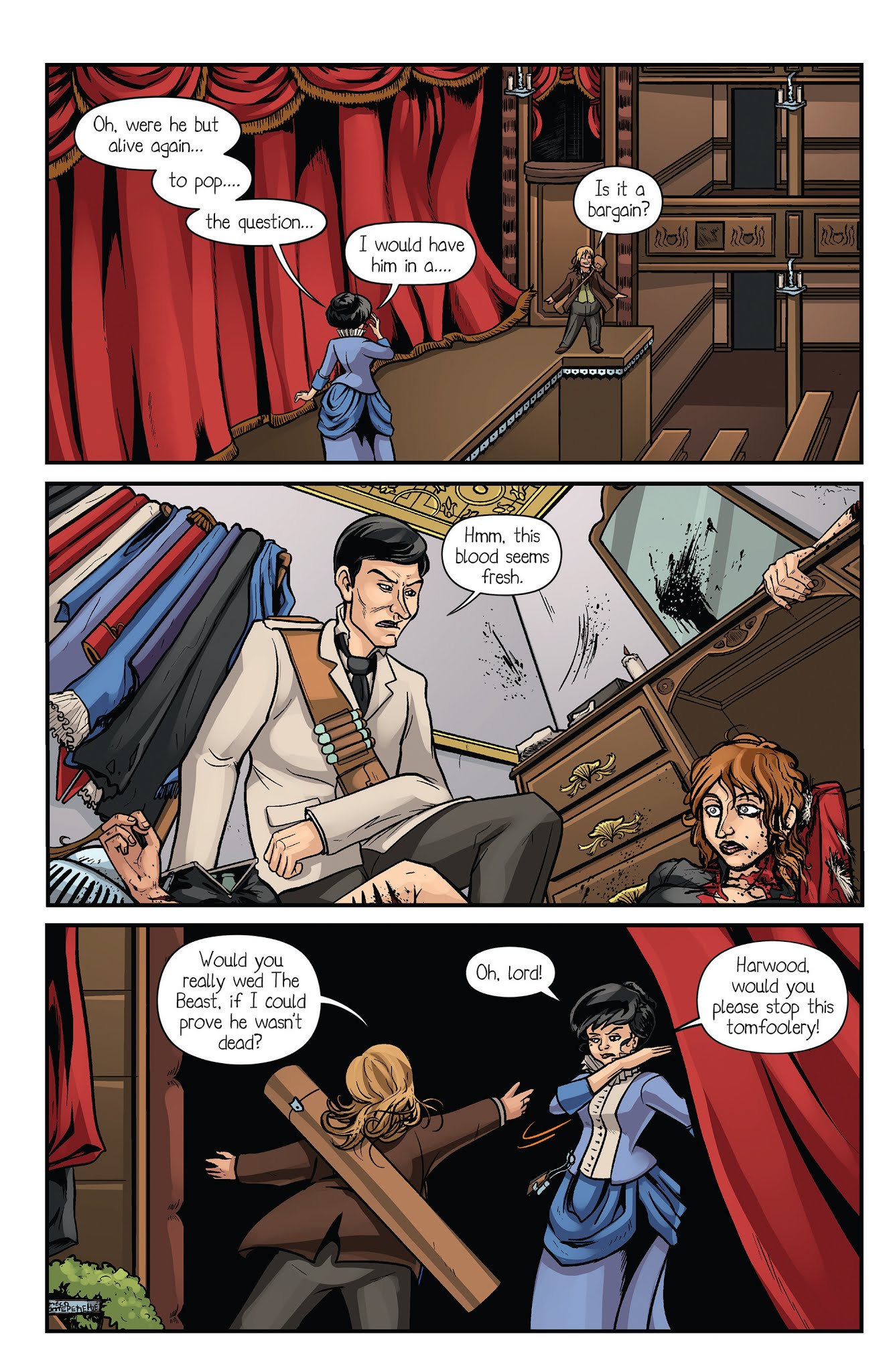 Read online The Trials and Tribulations of Miss Tilney comic -  Issue #2 - 19