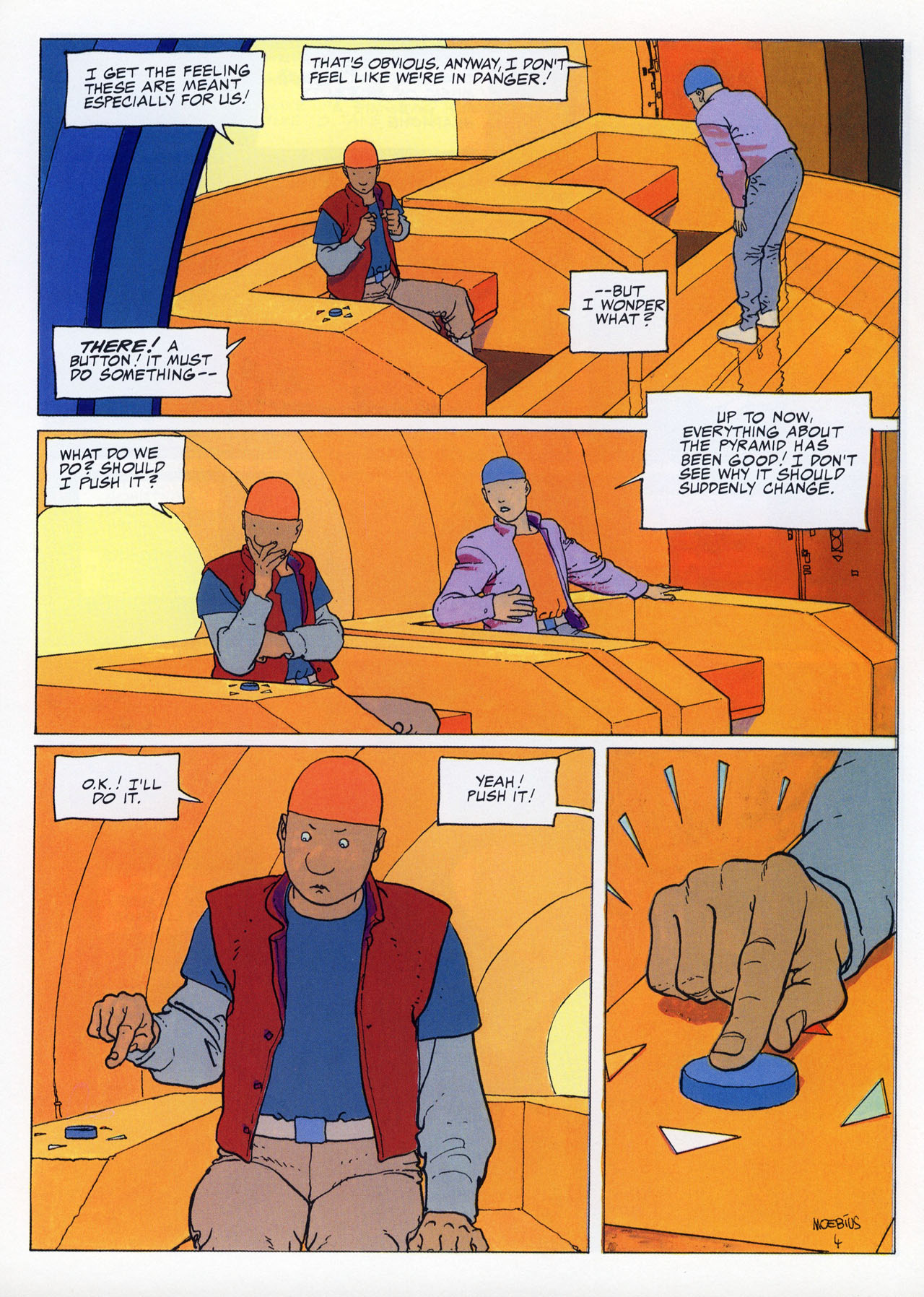 Read online Epic Graphic Novel: Moebius comic -  Issue # TPB 5 - 10