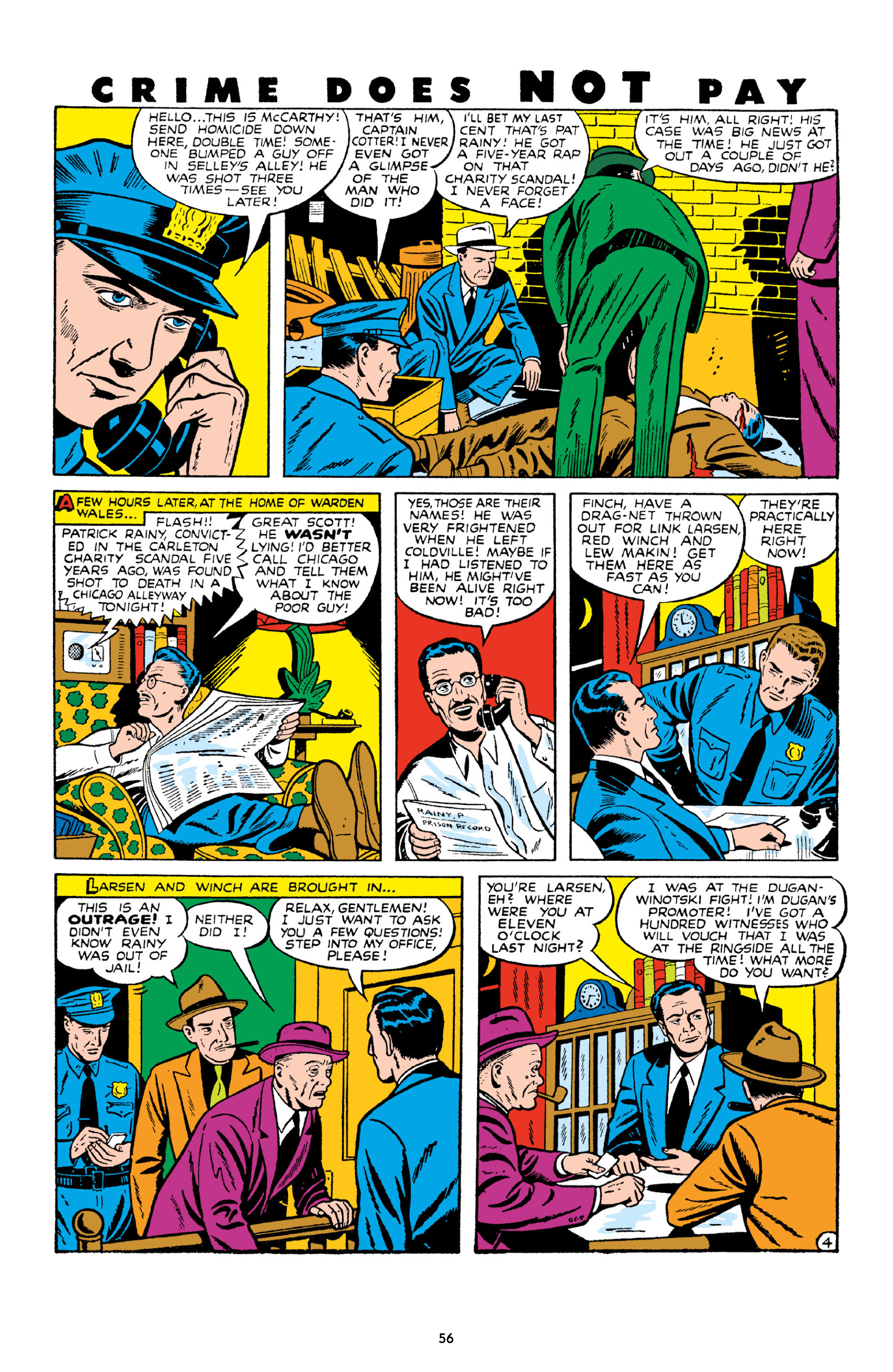 Read online Crime Does Not Pay Archives comic -  Issue # TPB 10 (Part 1) - 58