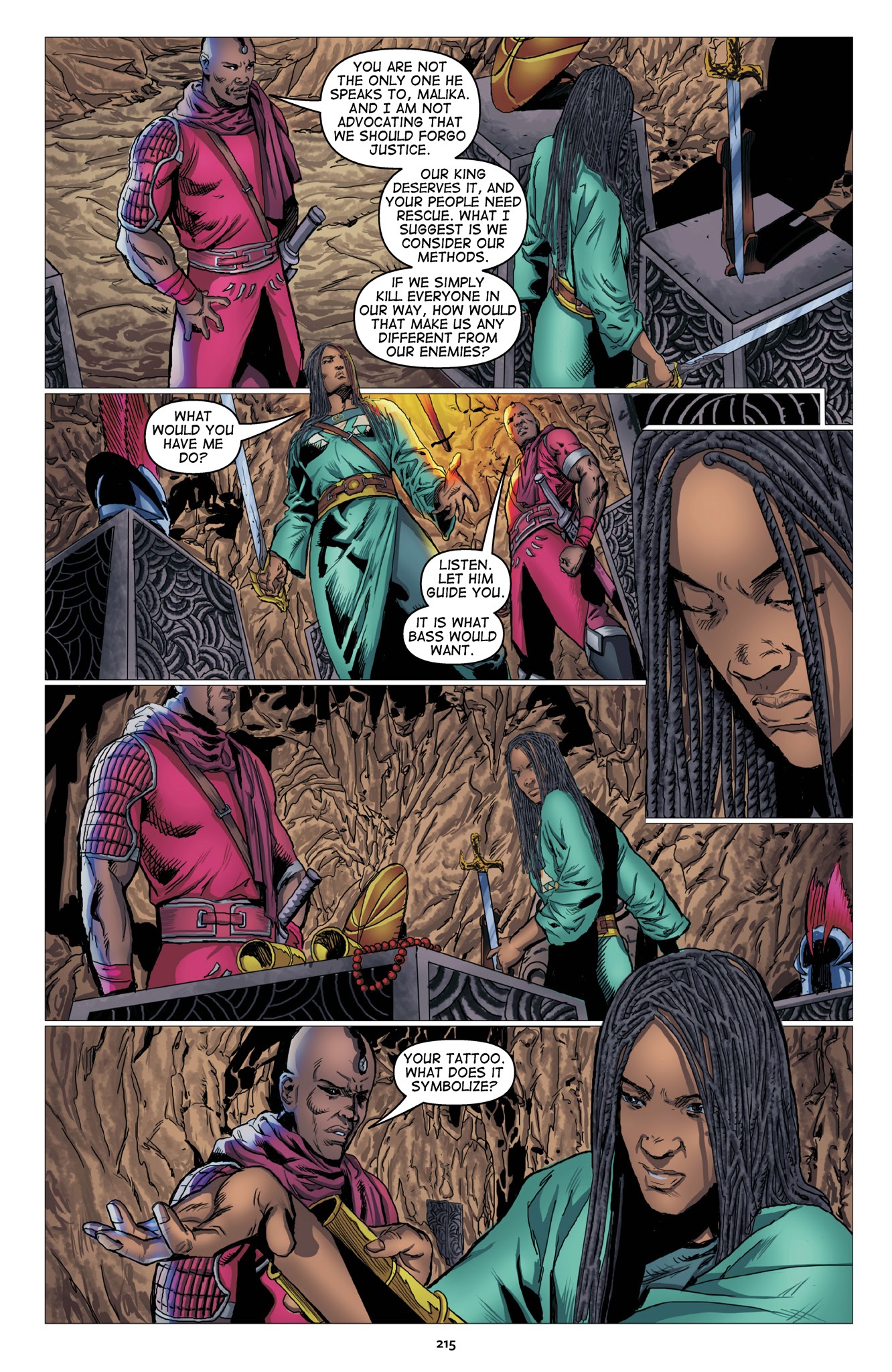 Read online Malika: Warrior Queen comic -  Issue # TPB 1 (Part 3) - 17