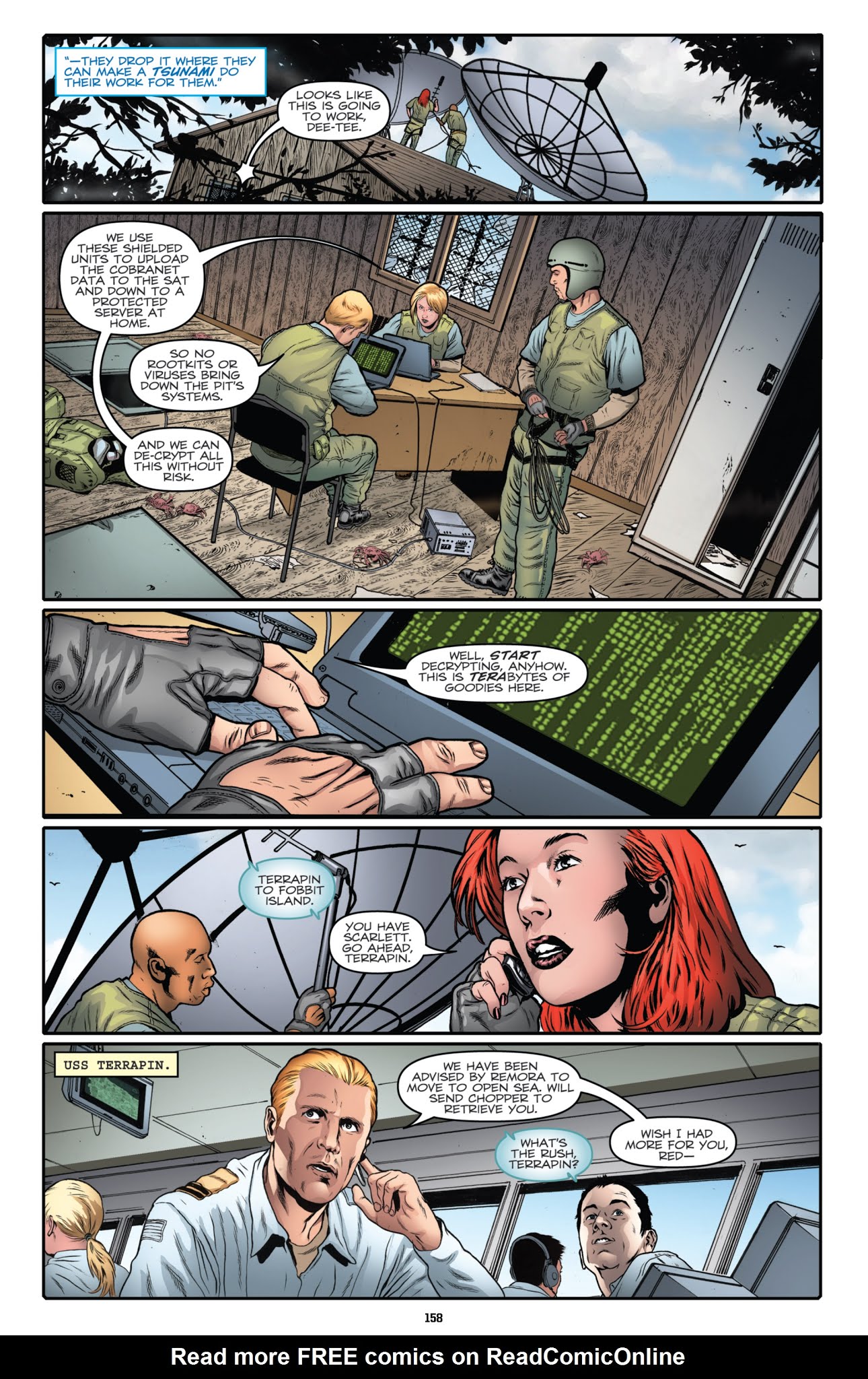 Read online G.I. Joe: The IDW Collection comic -  Issue # TPB 4 - 158