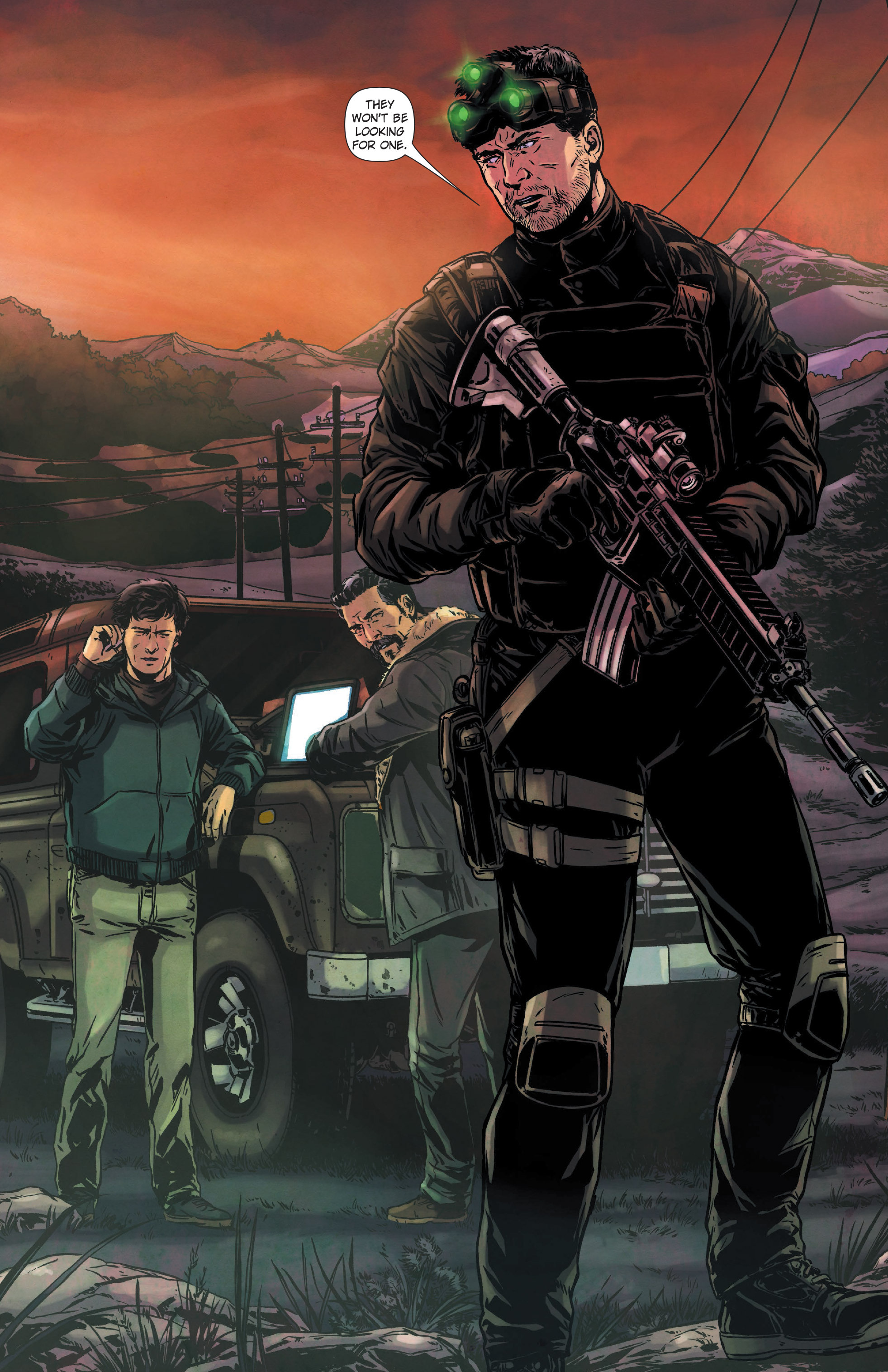 Read online Tom Clancy's Splinter Cell: Echoes comic -  Issue #2 - 21