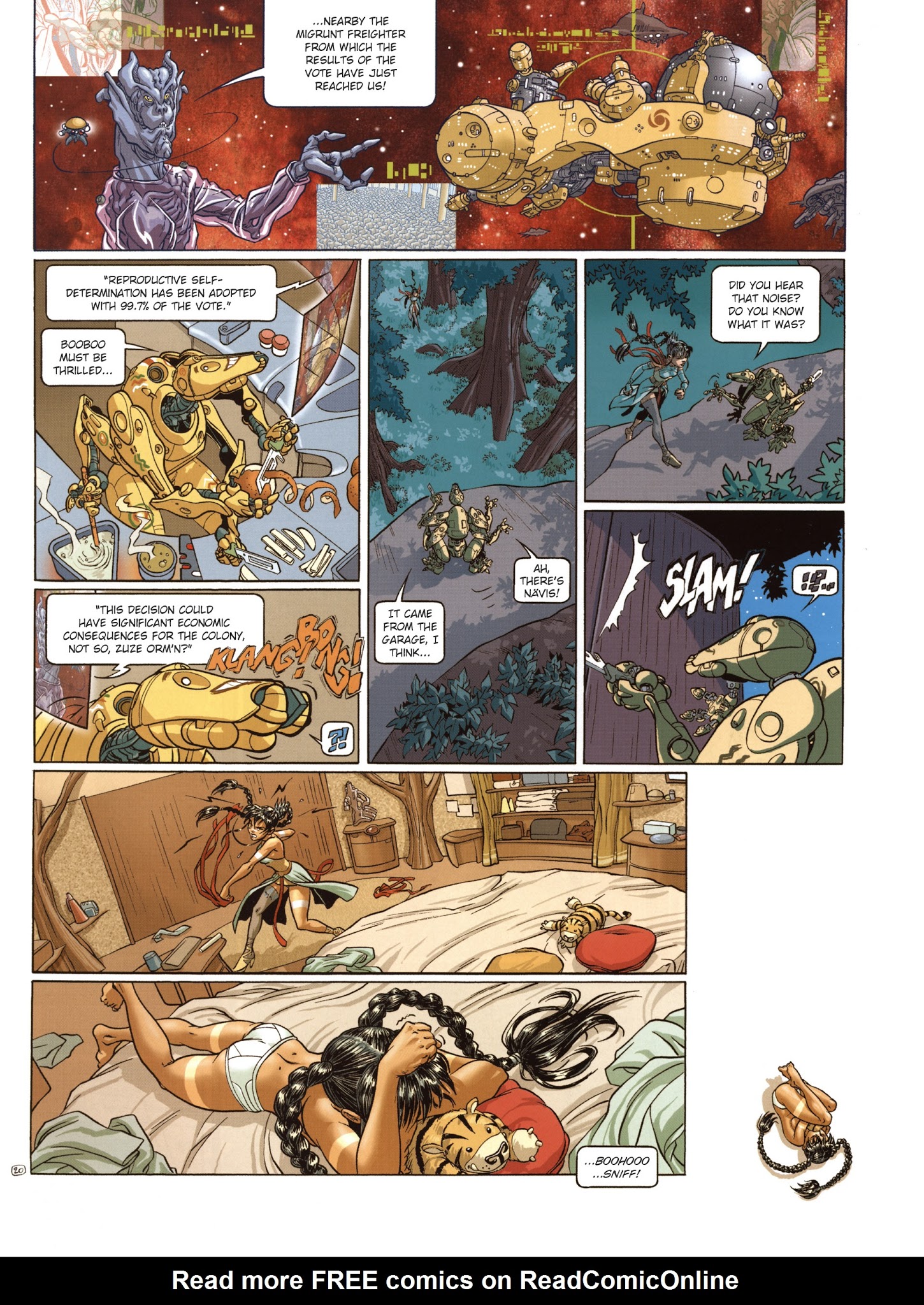 Read online Wake comic -  Issue #2 - 23