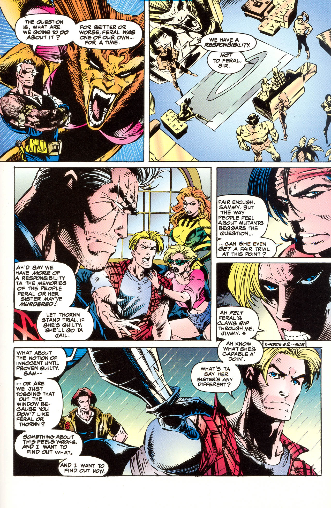 Read online X-Force (1991) comic -  Issue #40 - 19