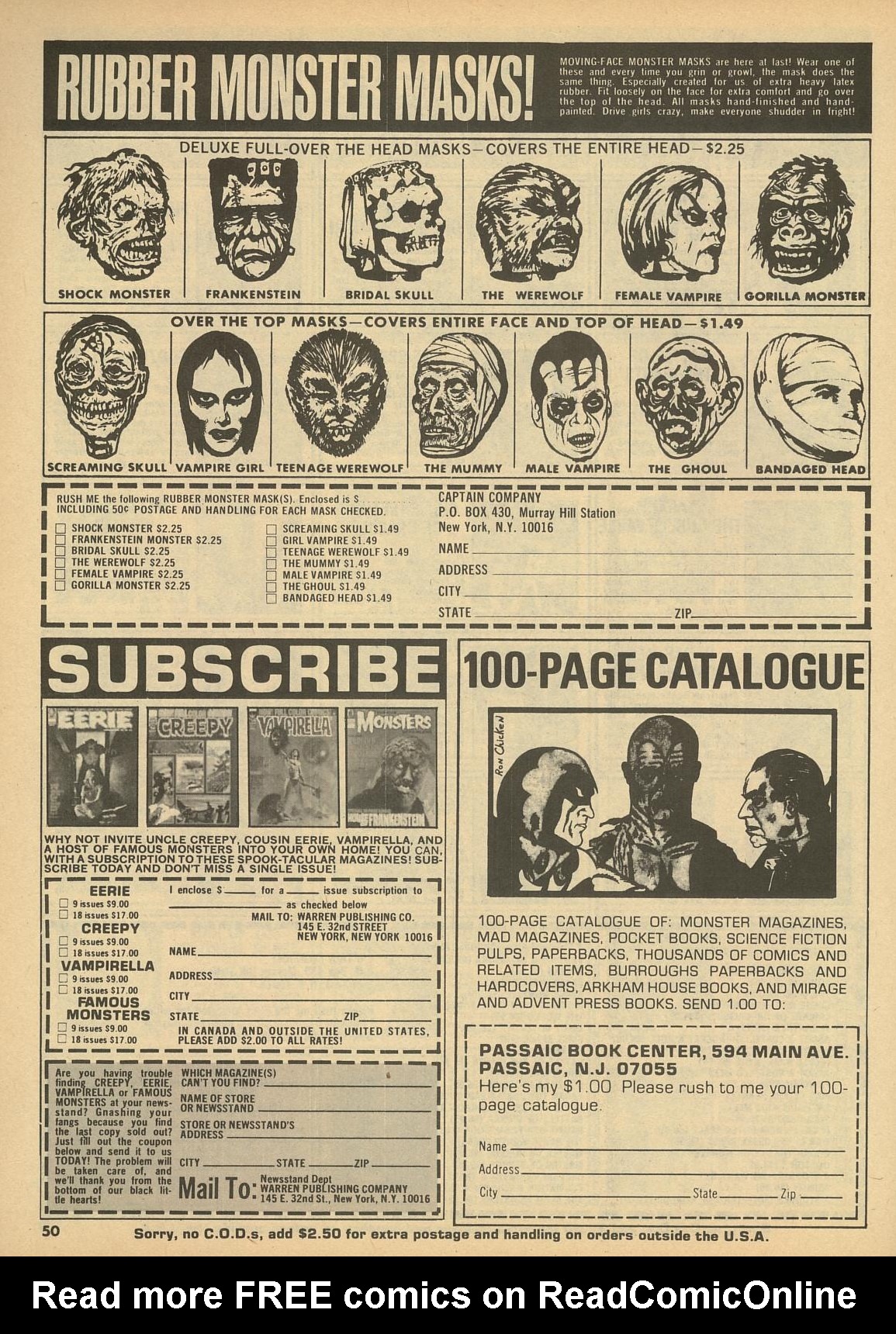 Read online Vampirella (1969) comic -  Issue #25 - 50