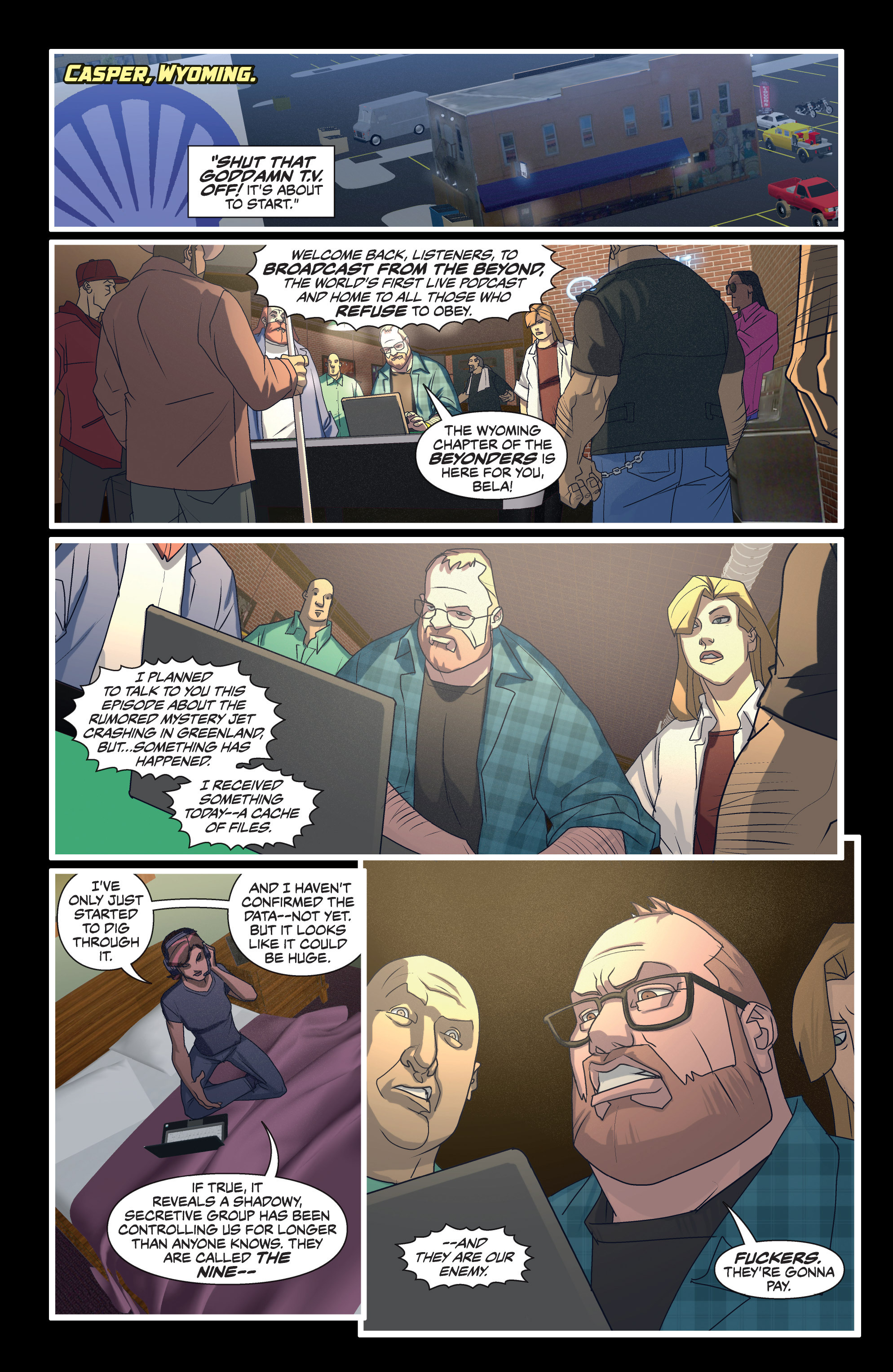 Read online Cryptocracy comic -  Issue #2 - 18