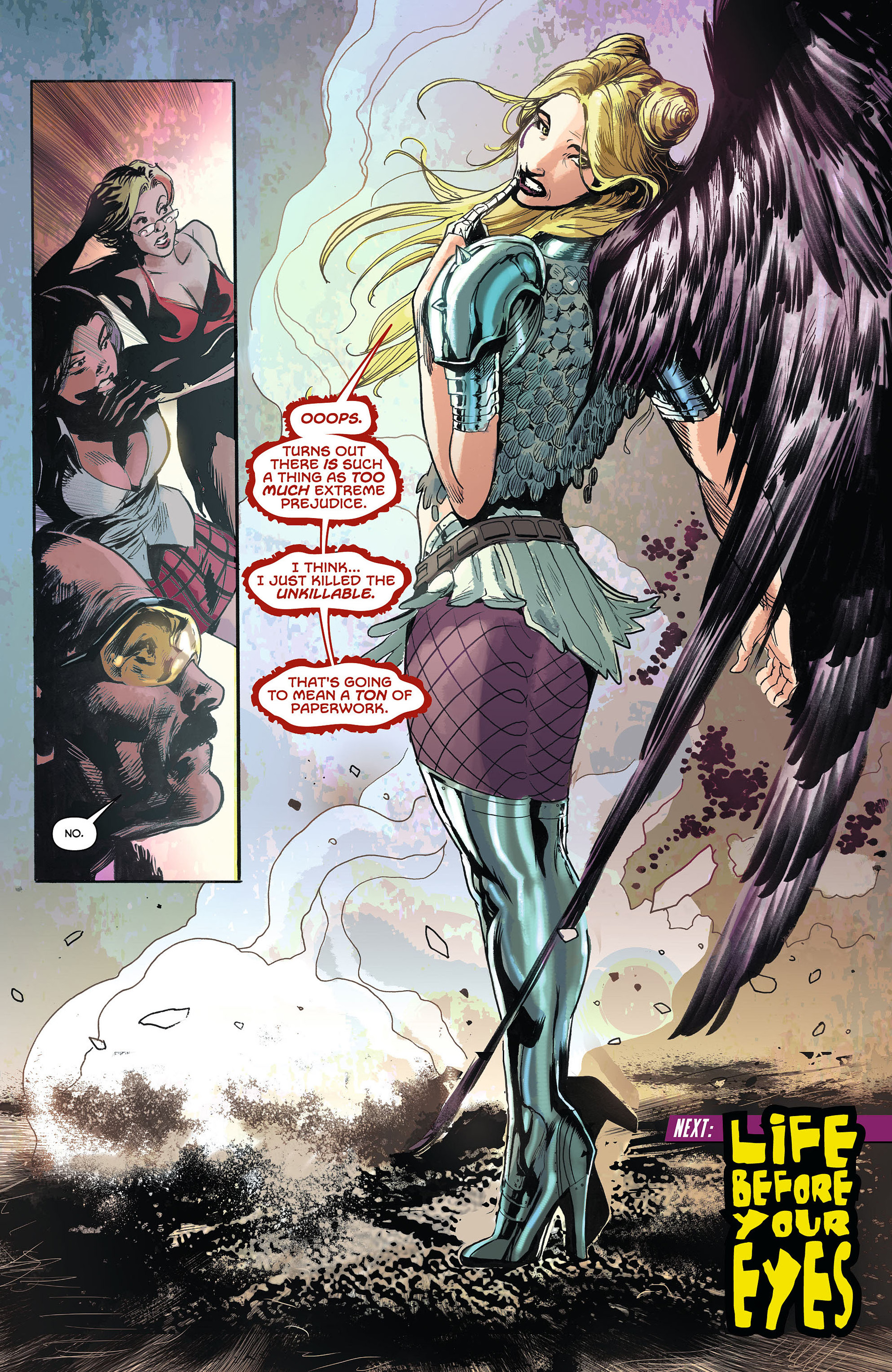 Read online Resurrection Man (2011) comic -  Issue #4 - 21