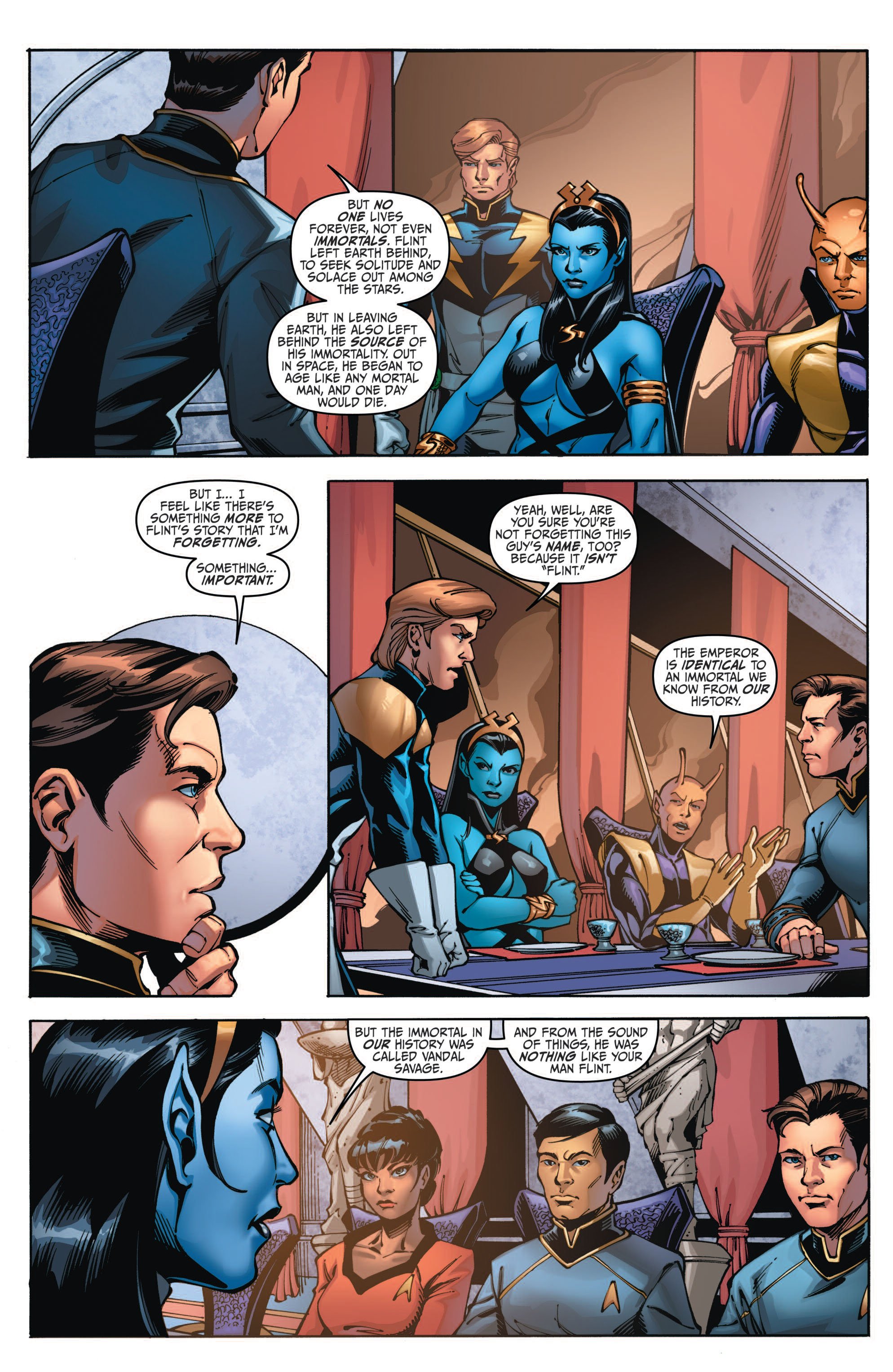 Read online Star Trek/Legion of Super-Heroes comic -  Issue #5 - 10