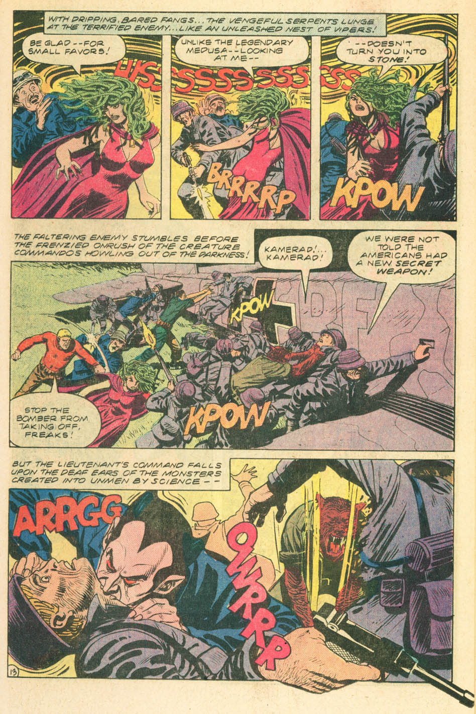 Read online Weird War Tales (1971) comic -  Issue #110 - 19