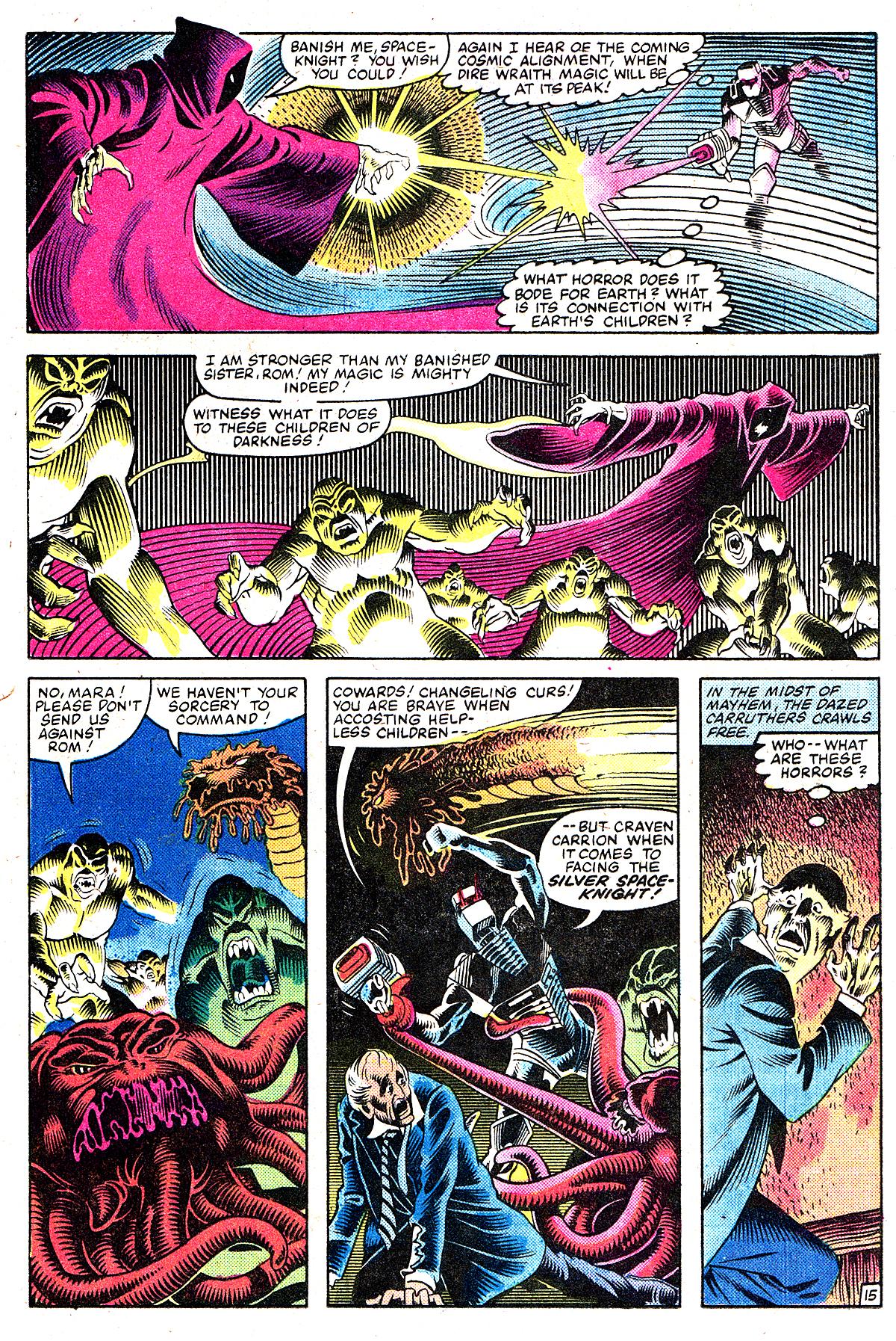 Read online ROM (1979) comic -  Issue #38 - 16