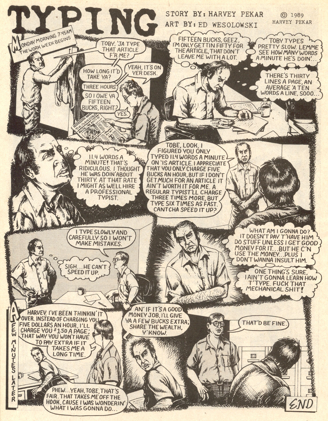 Read online American Splendor (1976) comic -  Issue #14 - 51