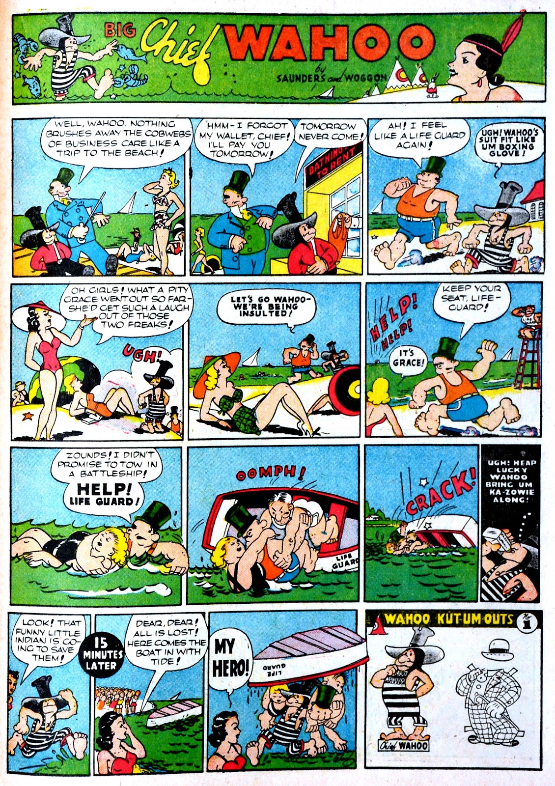 Read online Famous Funnies comic -  Issue #73 - 42